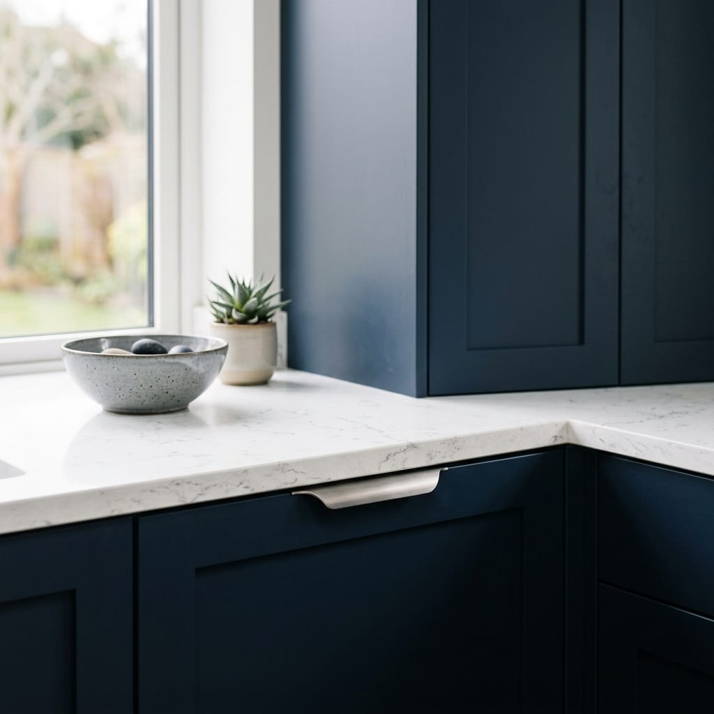 Mastercraft kitchen in Abbeytown, bespoke design, quality craftsmanship, installed by our own team