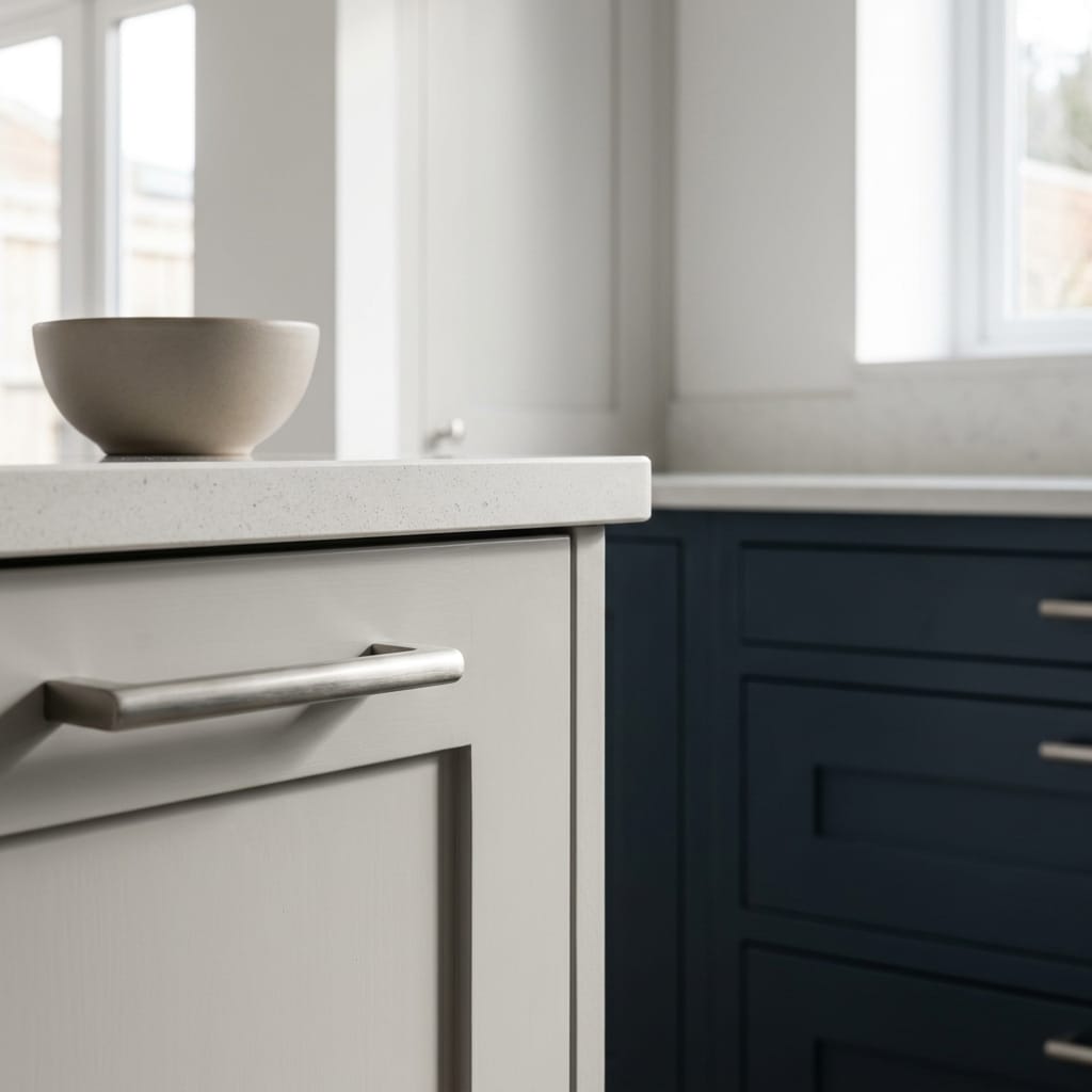 Mastercraft kitchen in Lichfield, bespoke design, quality craftsmanship, installed by our own team