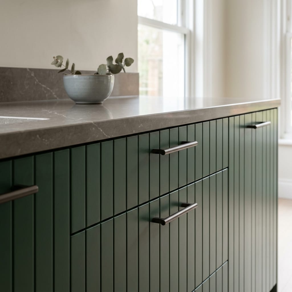 Mastercraft kitchen in Matlock, bespoke design, quality craftsmanship, installed by our own team