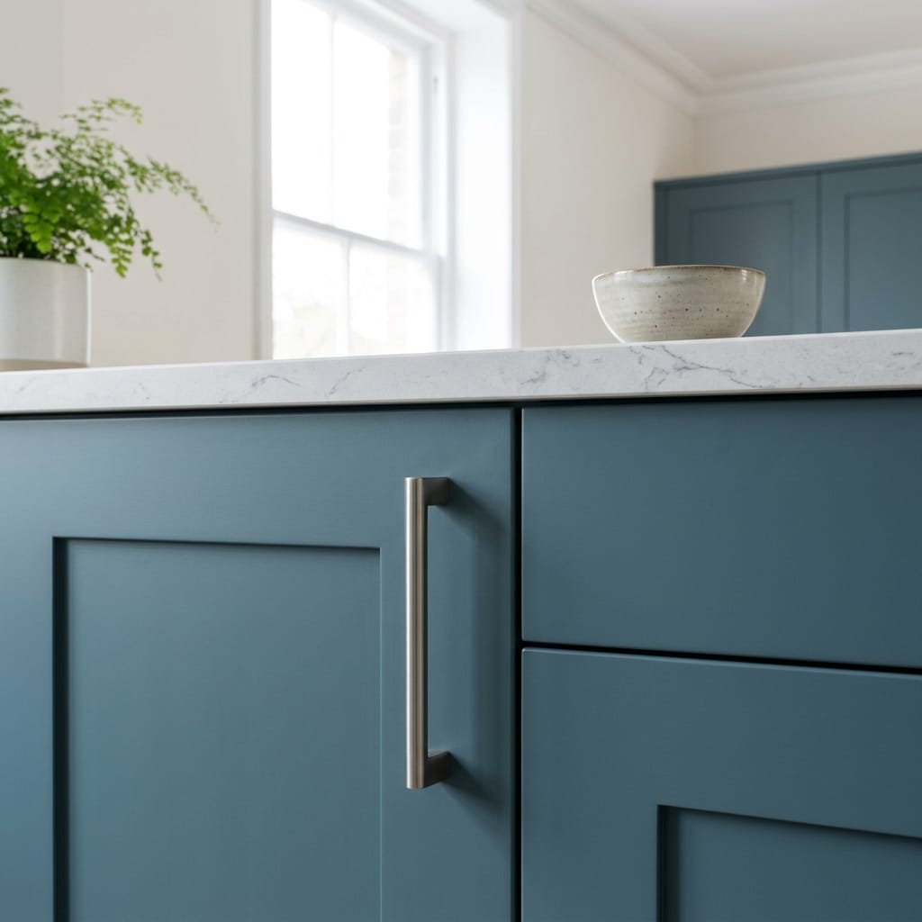 Mastercraft kitchen in Oldbury, bespoke design, quality craftsmanship, installed by our own team