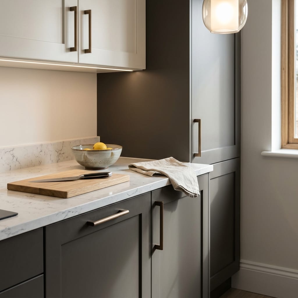 Mastercraft kitchen in Bedworth, bespoke design, quality craftsmanship, installed by our own team