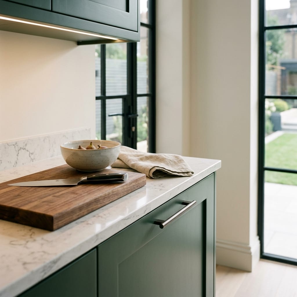 Mastercraft kitchen in Bromsgrove, bespoke design, quality craftsmanship, installed by our own team