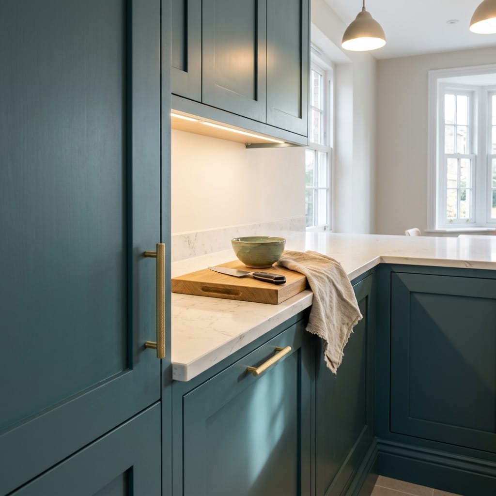 Mastercraft kitchen in Kidderminster, bespoke design, quality craftsmanship, installed by our own team