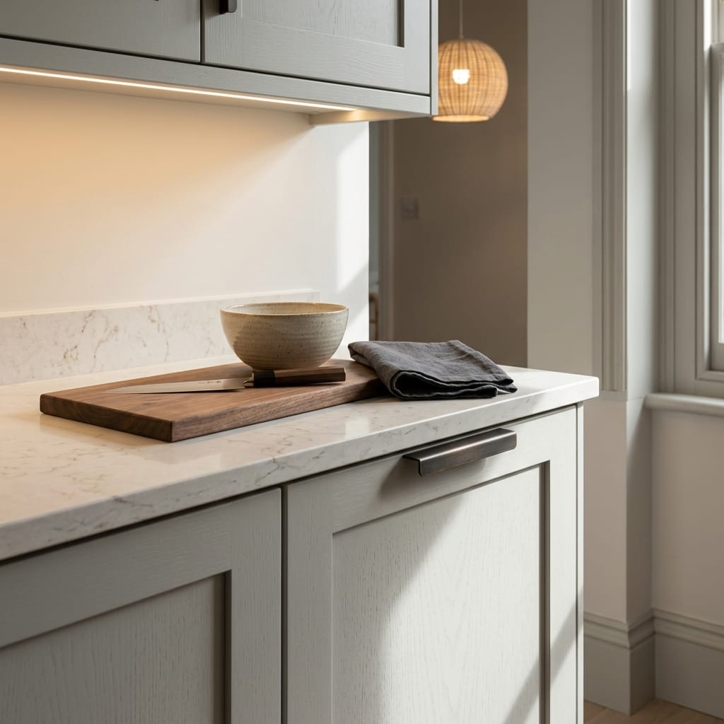 Mastercraft kitchen in Selston, bespoke design, quality craftsmanship, installed by our own team