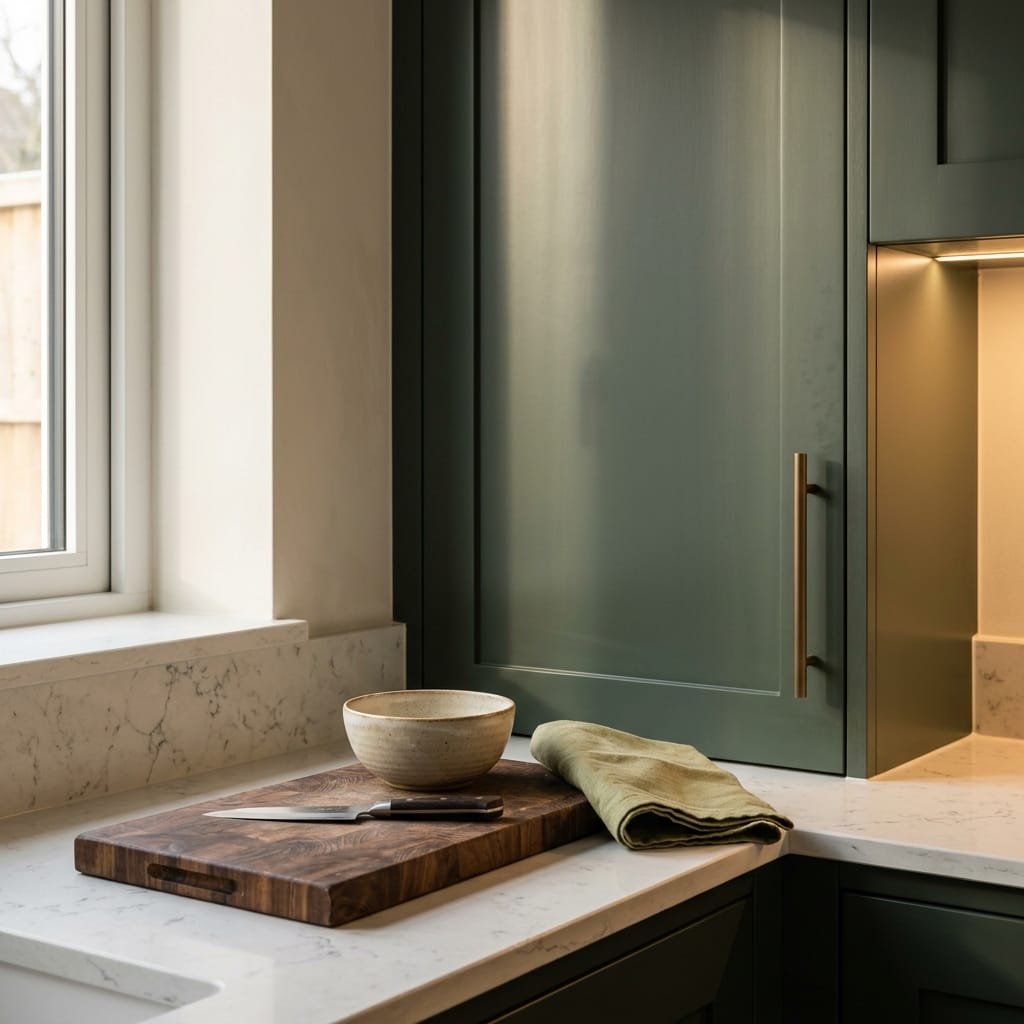 Mastercraft kitchen in Worksop, bespoke design, quality craftsmanship, installed by our own team