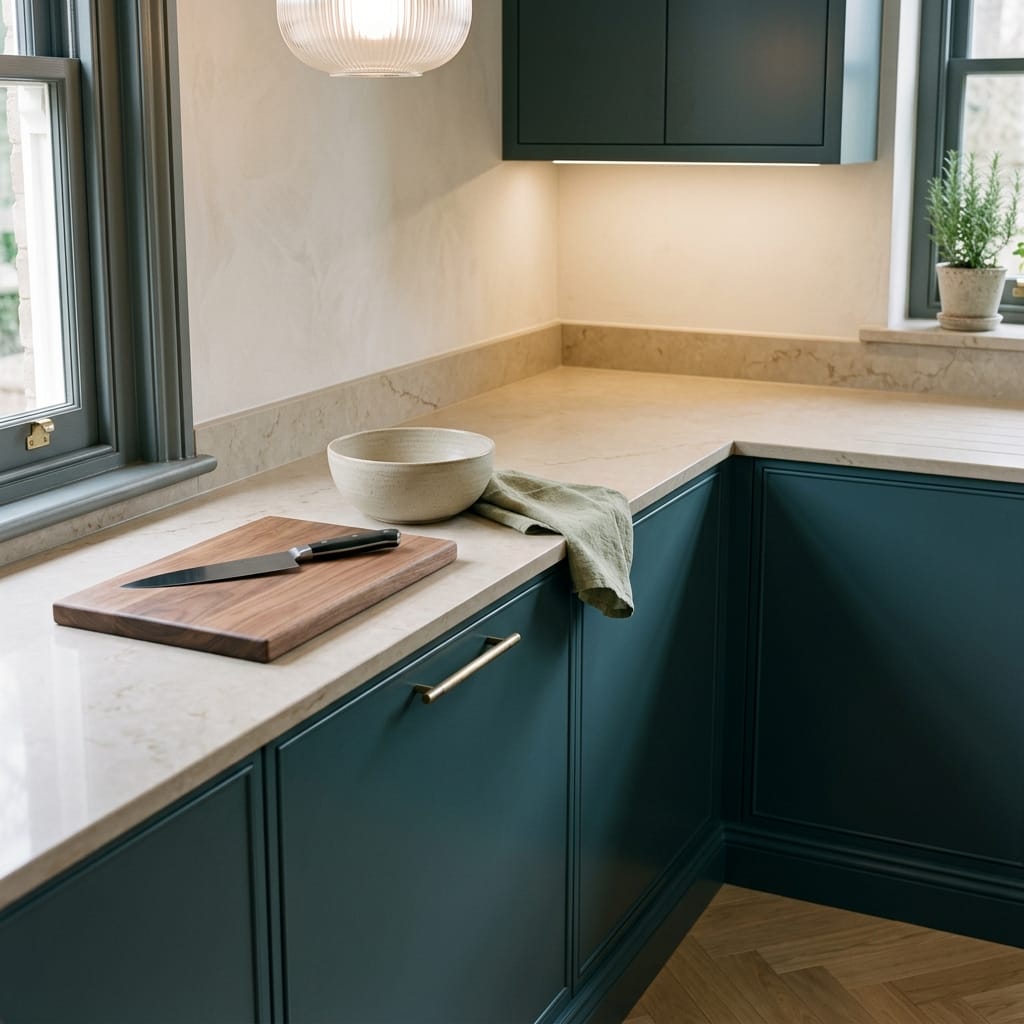 Mastercraft kitchen in Leicester, bespoke design, quality craftsmanship, installed by our own team