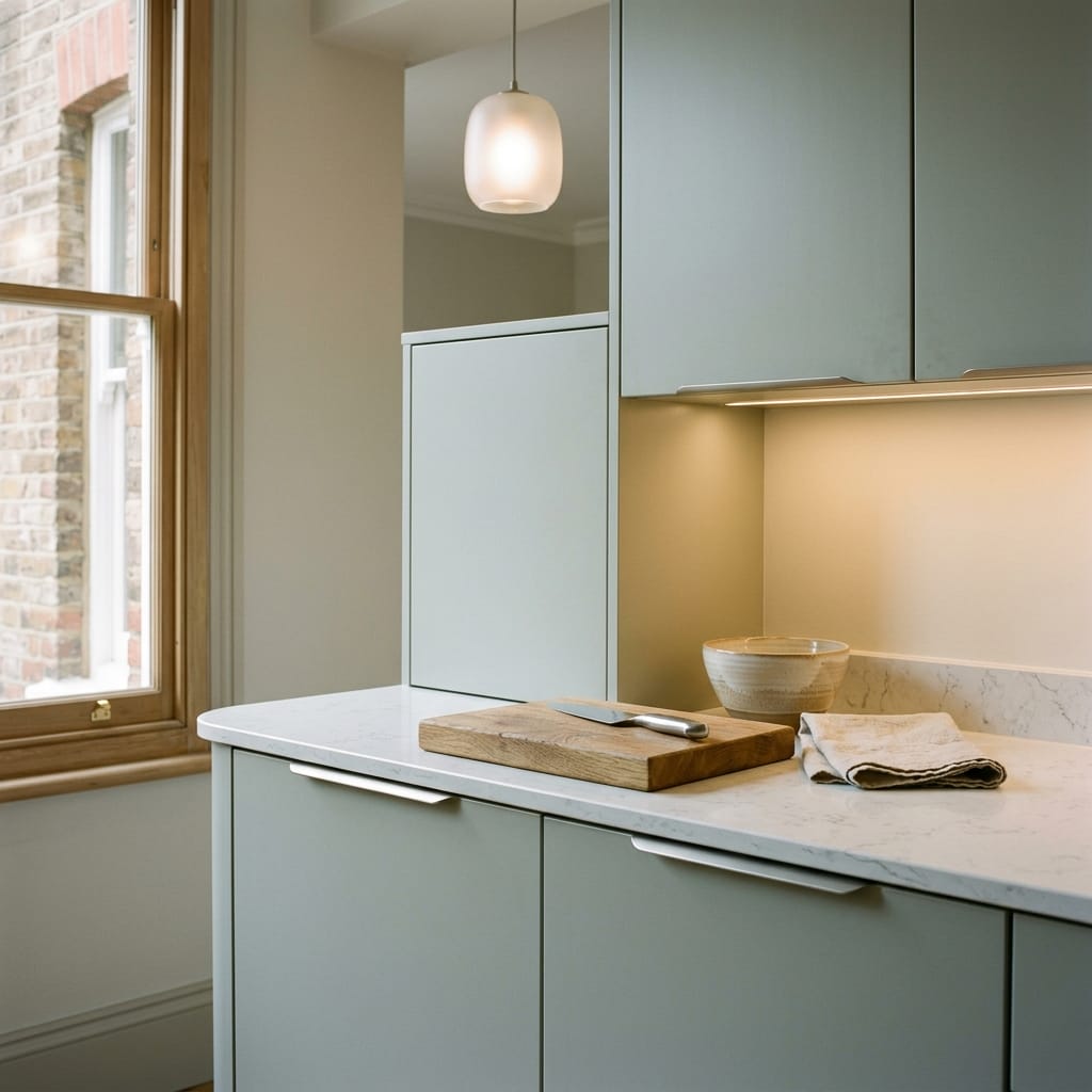 Mastercraft kitchen in Oadby, bespoke design, quality craftsmanship, installed by our own team