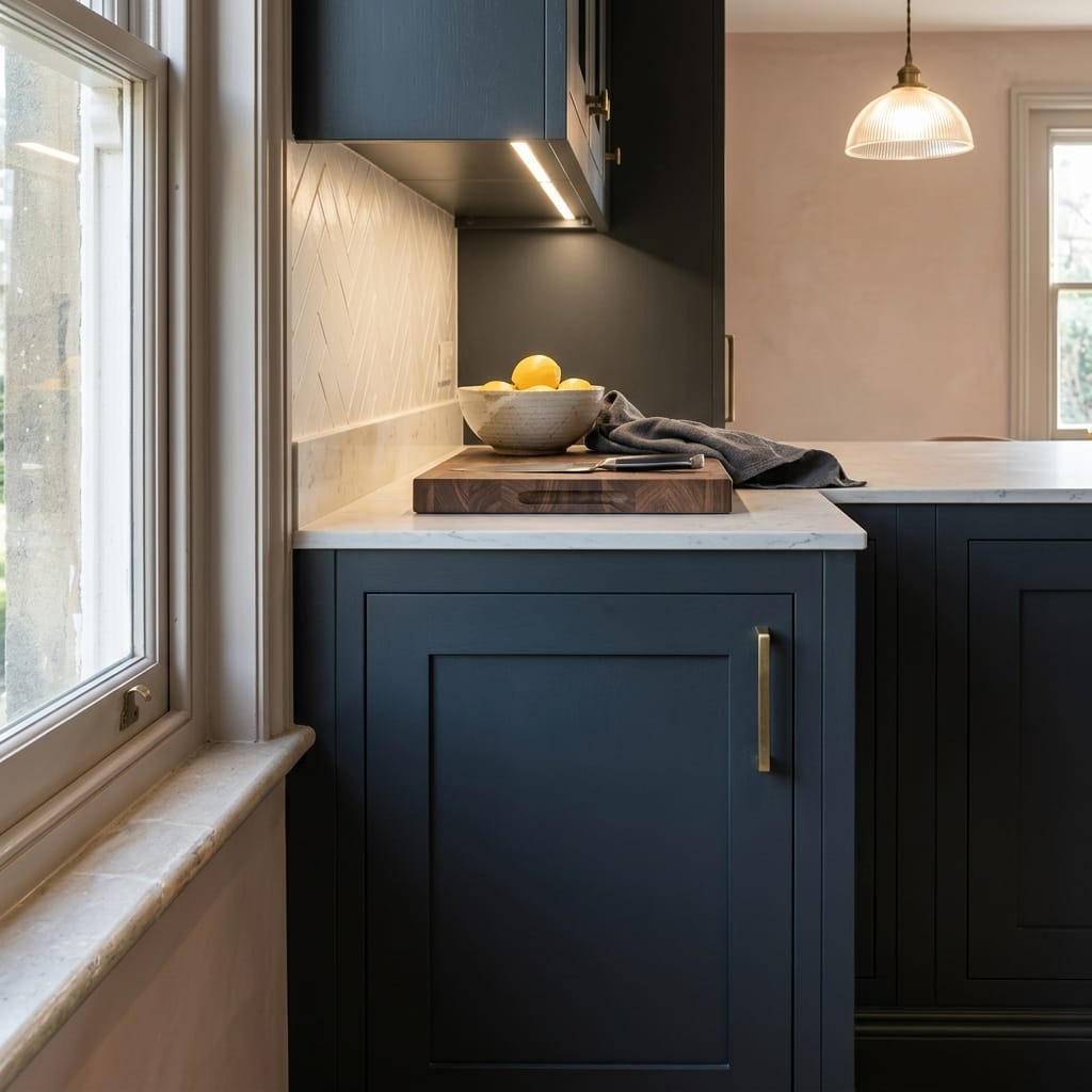 Mastercraft kitchen in Syston, bespoke design, quality craftsmanship, installed by our own team