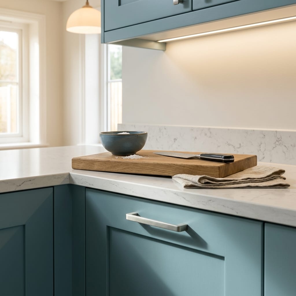 Mastercraft kitchen in Lincoln, bespoke design, quality craftsmanship, installed by our own team