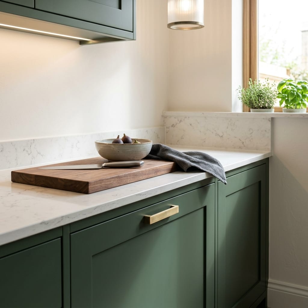 Mastercraft kitchen in Stamford, bespoke design, quality craftsmanship, installed by our own team