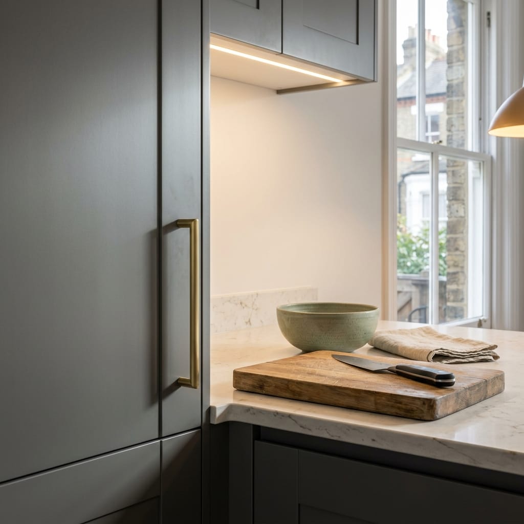 Mastercraft kitchen in Dawley, bespoke design, quality craftsmanship, installed by our own team