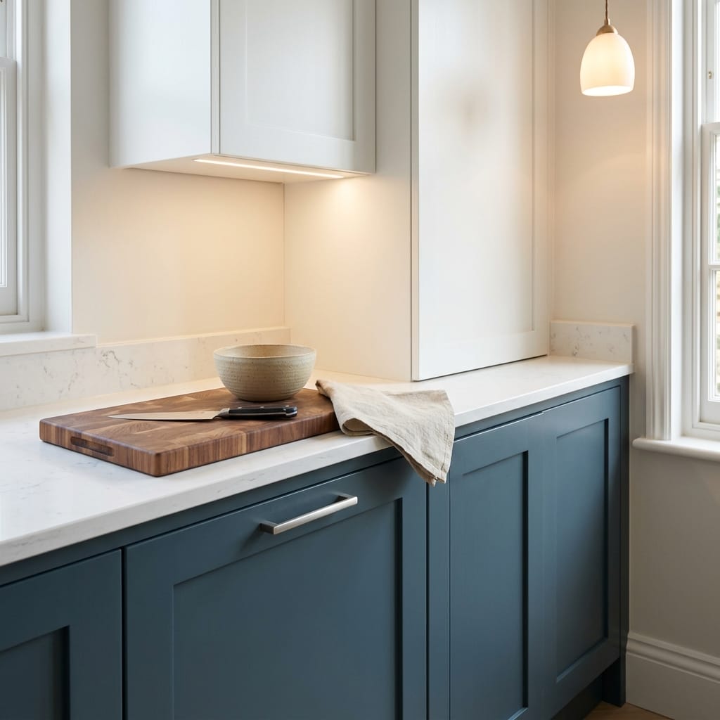 Mastercraft kitchen in Kettering, bespoke design, quality craftsmanship, installed by our own team