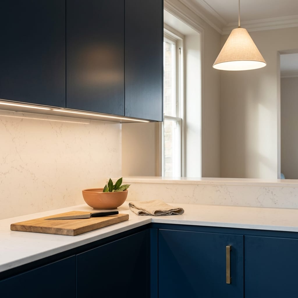 Mastercraft kitchen in Hitchin, bespoke design, quality craftsmanship, installed by our own team