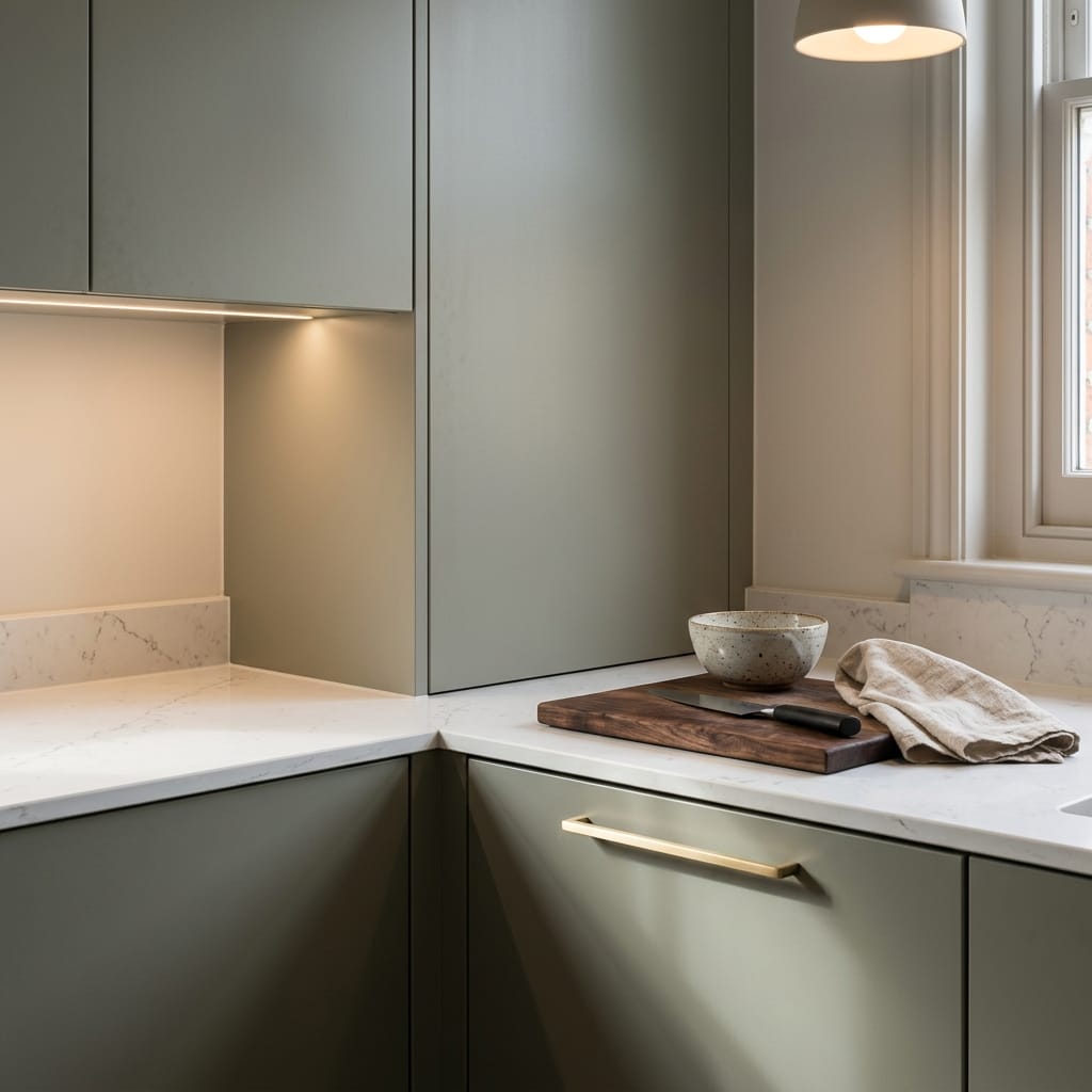 Mastercraft kitchen in Slough, bespoke design, quality craftsmanship, installed by our own team