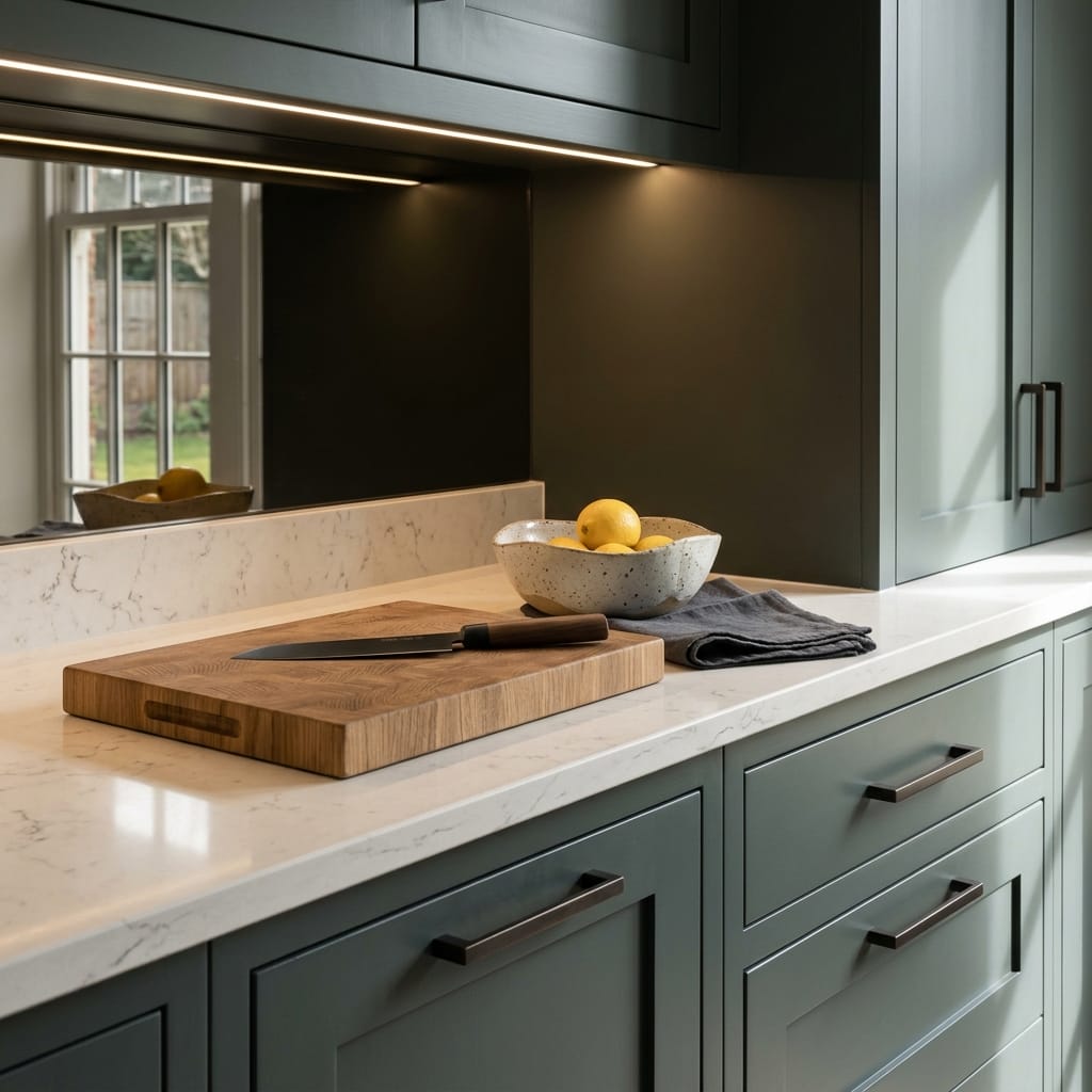 Mastercraft kitchen in Amersham, bespoke design, quality craftsmanship, installed by our own team