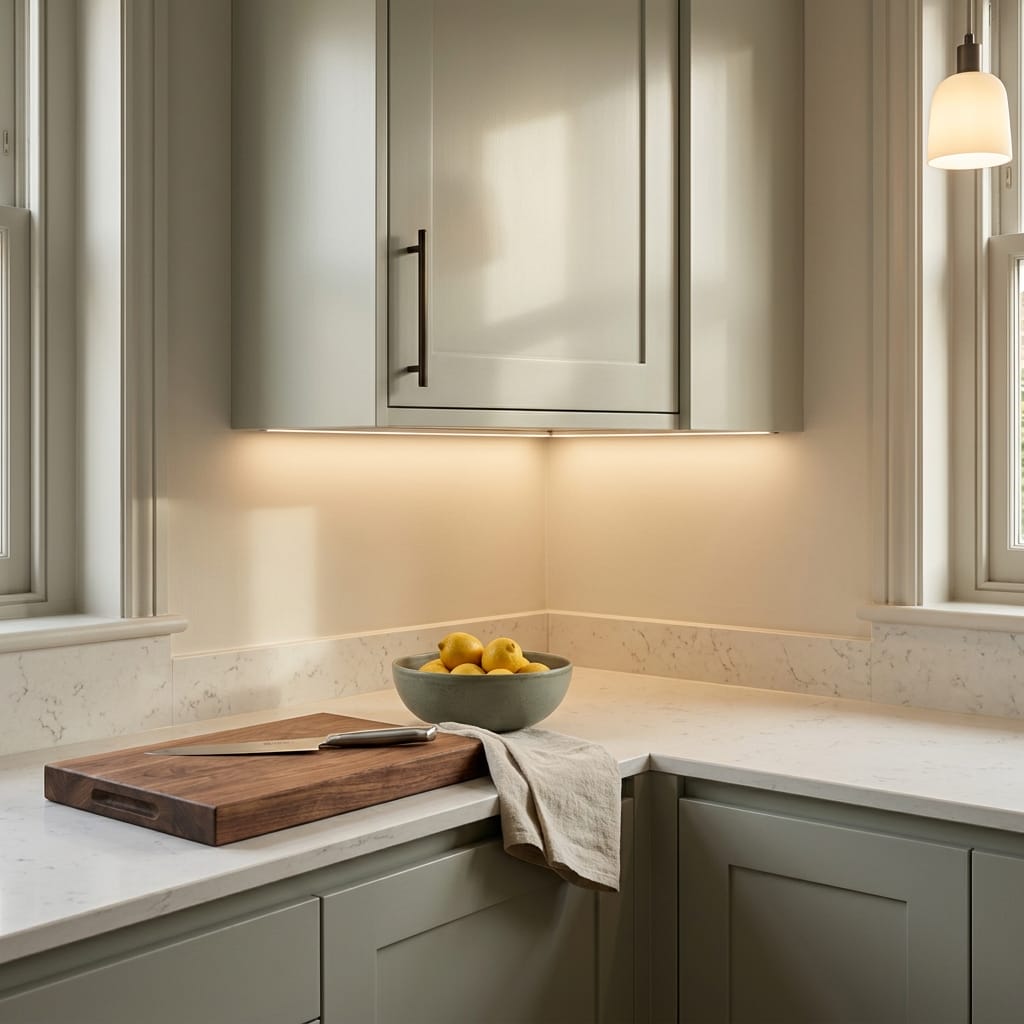 Mastercraft kitchen in Banstead, bespoke design, quality craftsmanship, installed by our own team