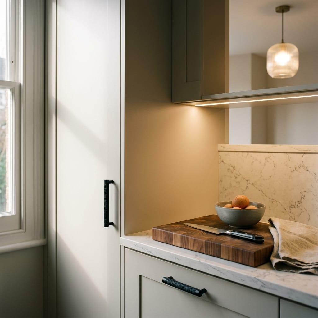 Mastercraft kitchen in Beaconsfield, bespoke design, quality craftsmanship, installed by our own team