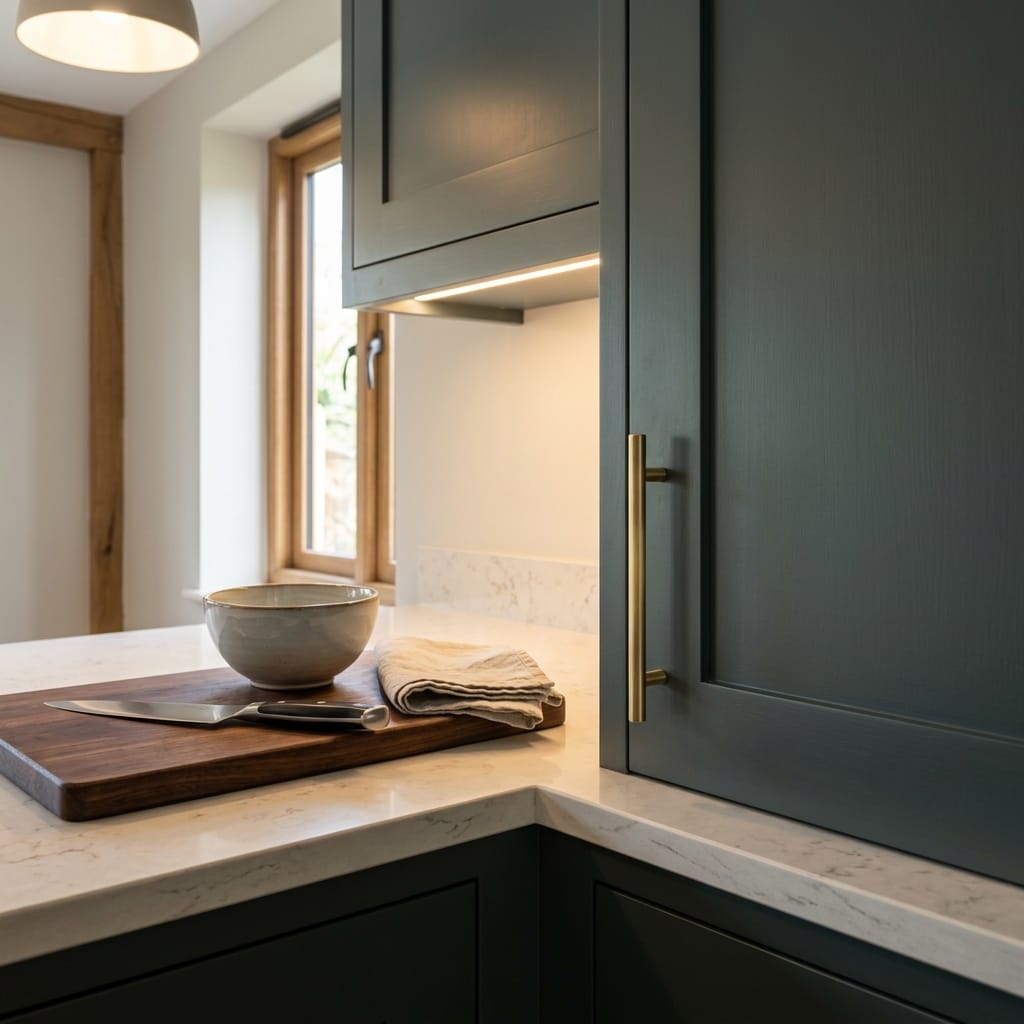 Mastercraft kitchen in Bracknell, bespoke design, quality craftsmanship, installed by our own team