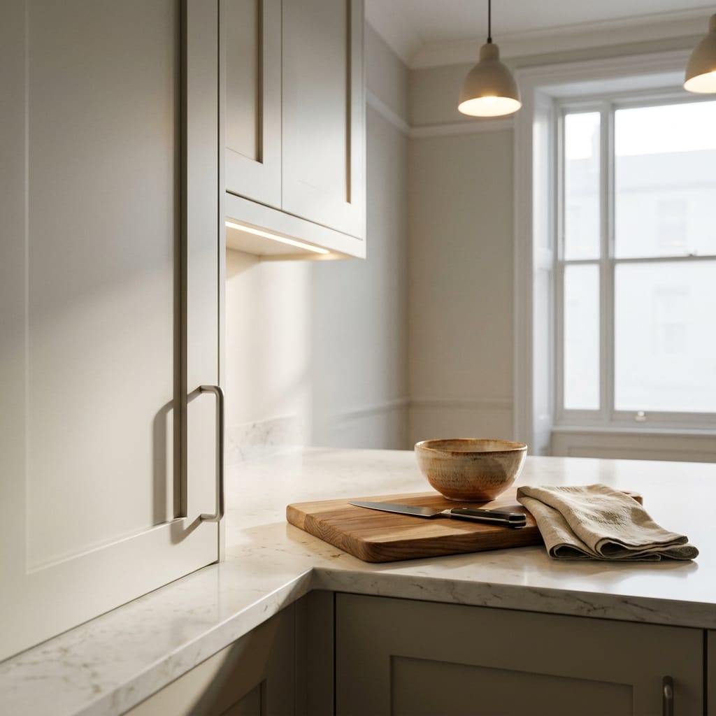 Mastercraft kitchen in Faringdon, bespoke design, quality craftsmanship, installed by our own team