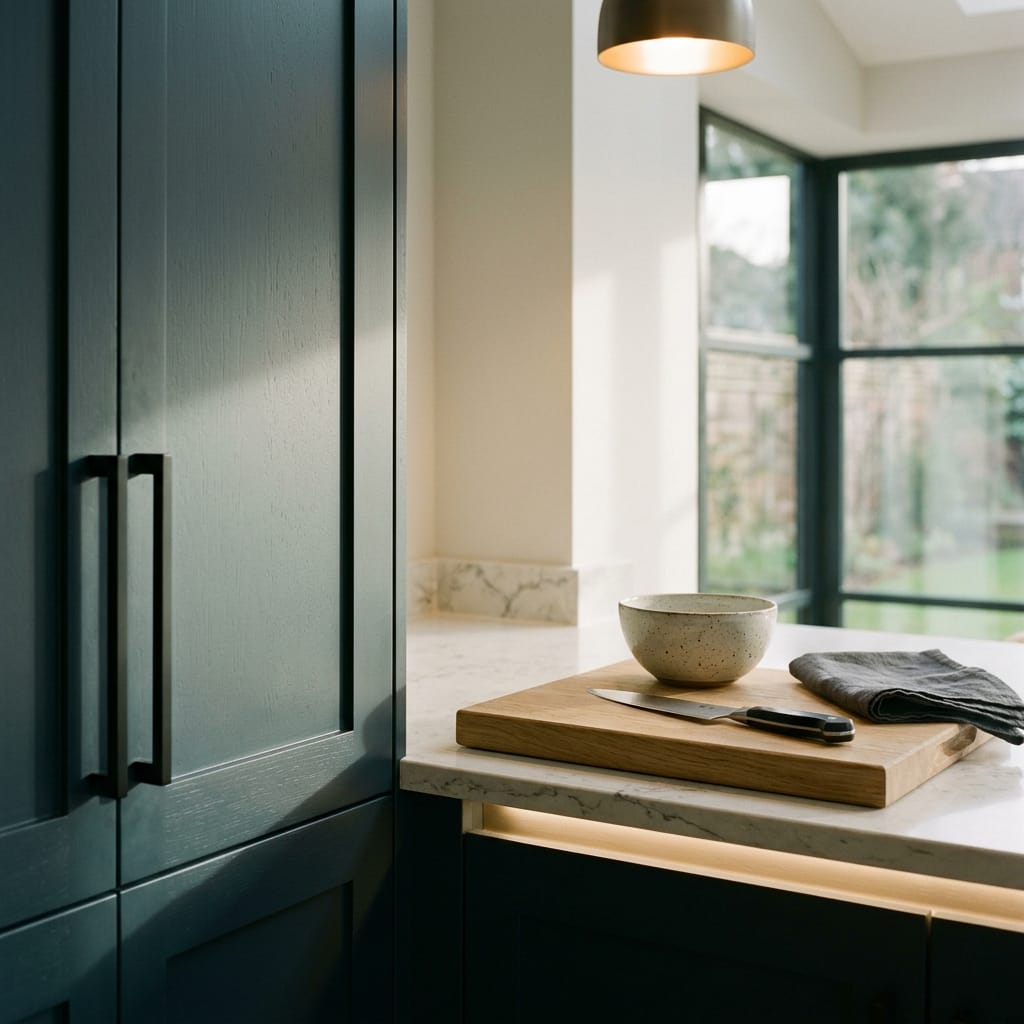 Mastercraft kitchen in Marlow, bespoke design, quality craftsmanship, installed by our own team