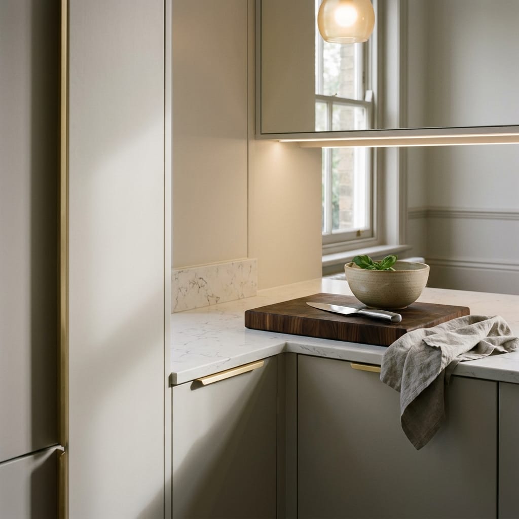 Mastercraft kitchen in Milton Keynes, bespoke design, quality craftsmanship, installed by our own team