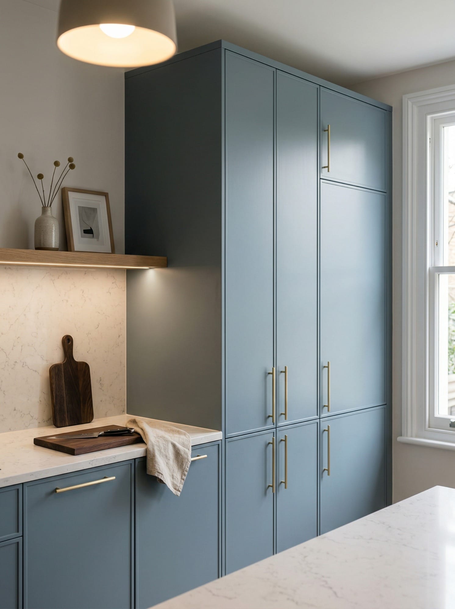 portrait1_600x800-81 Full-height bespoke kitchen cabinetry by Mastercraft, contemporary painted lay-on cabinetry