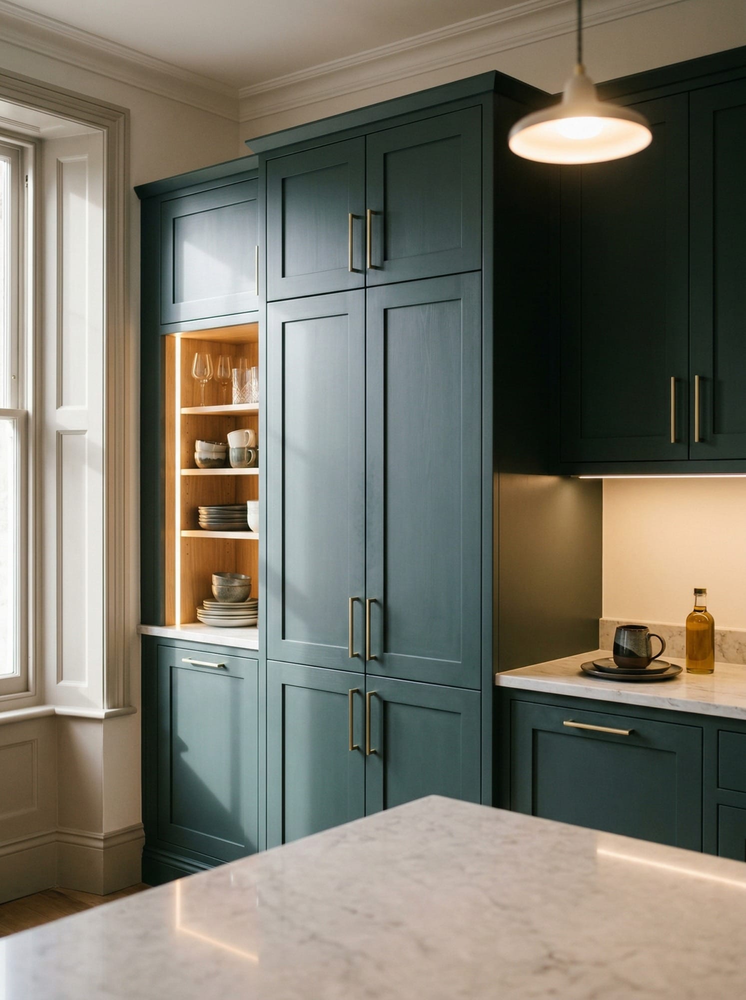 portrait2_600x800-10 Bespoke kitchen installation, full-height cabinetry and considered storage design