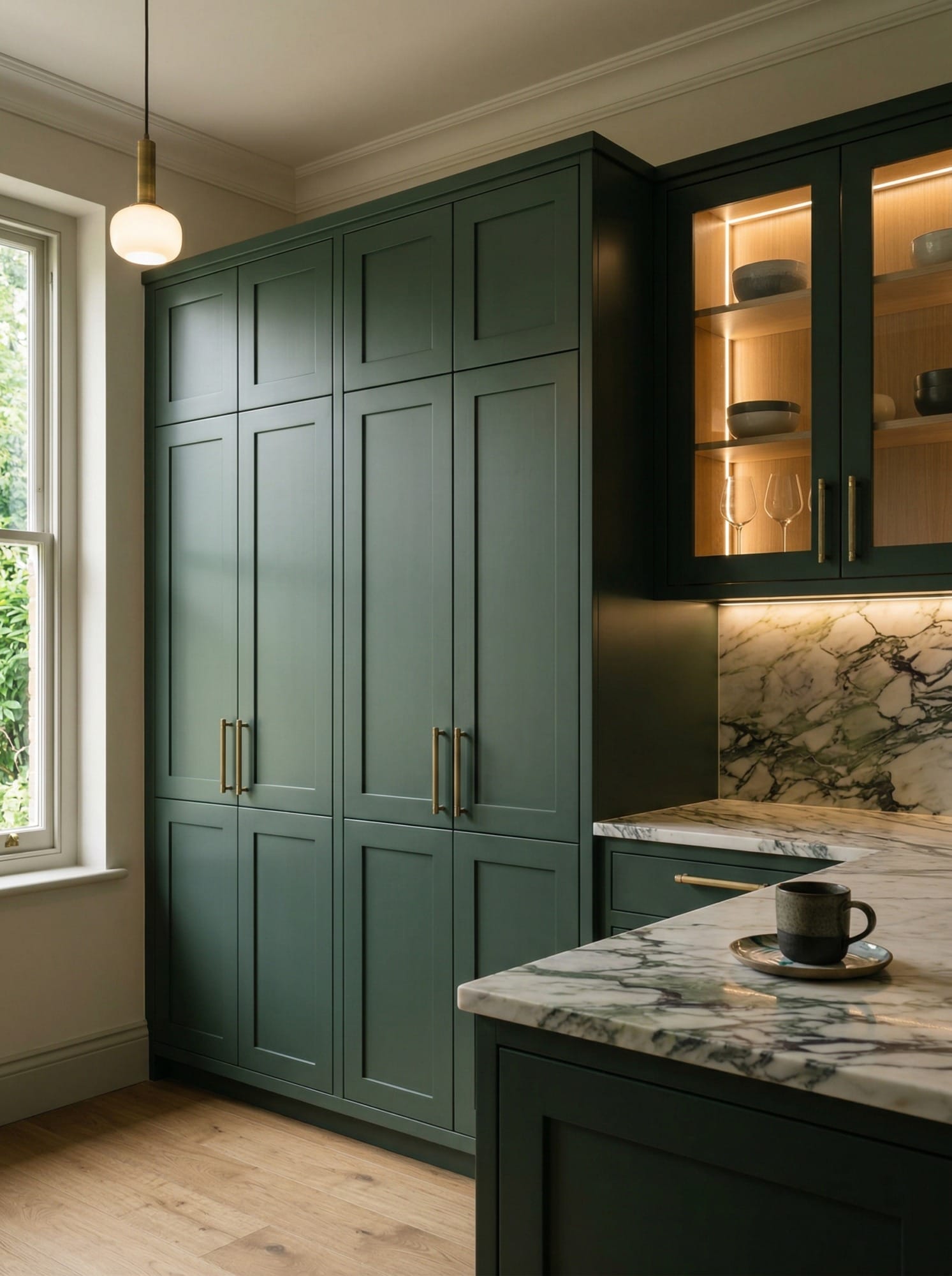 Bespoke kitchen cabinetry and storage design by Mastercraft Kitchens