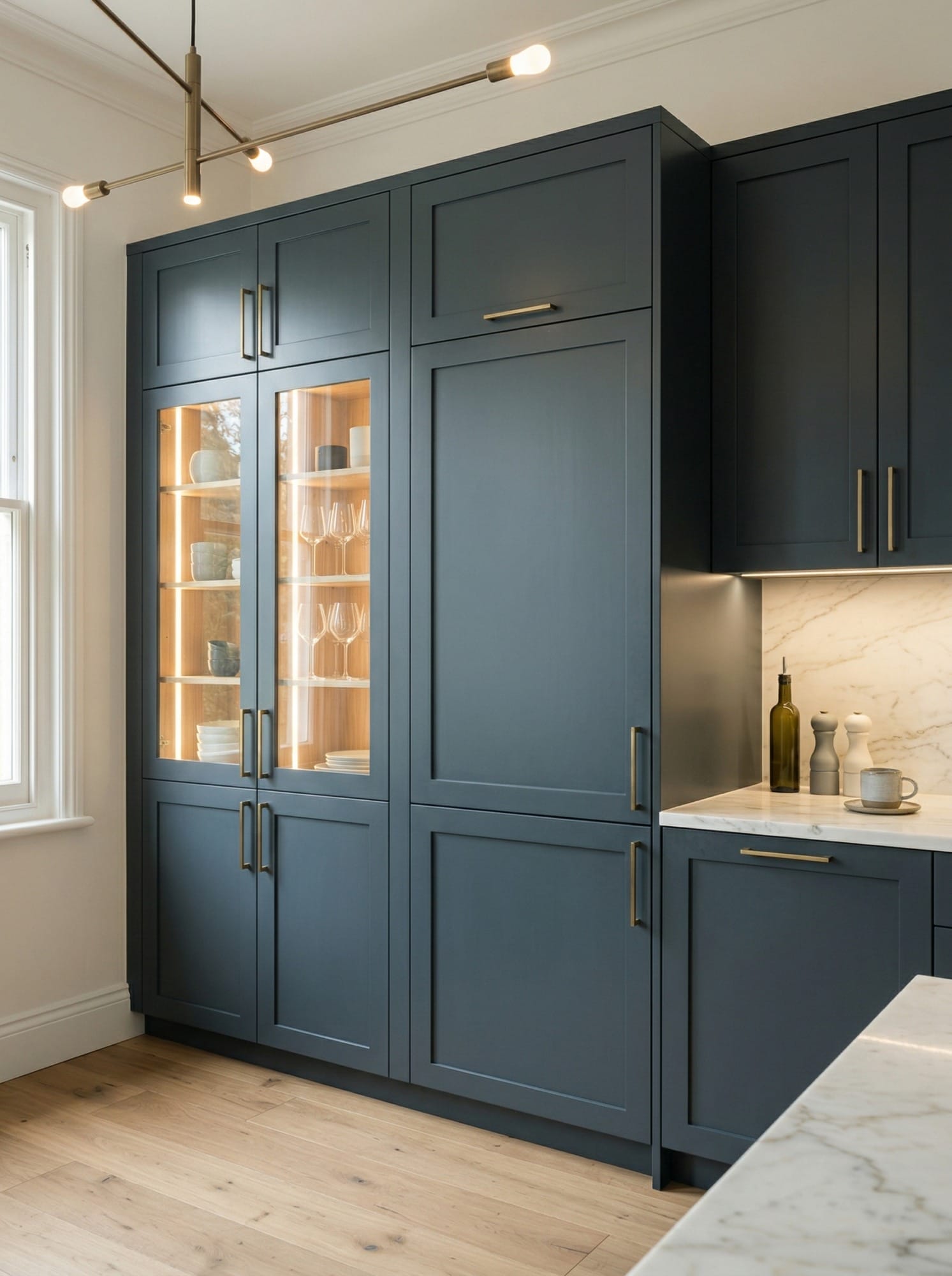 portrait2_600x800-15 Bespoke kitchen installation, full-height cabinetry and considered storage design