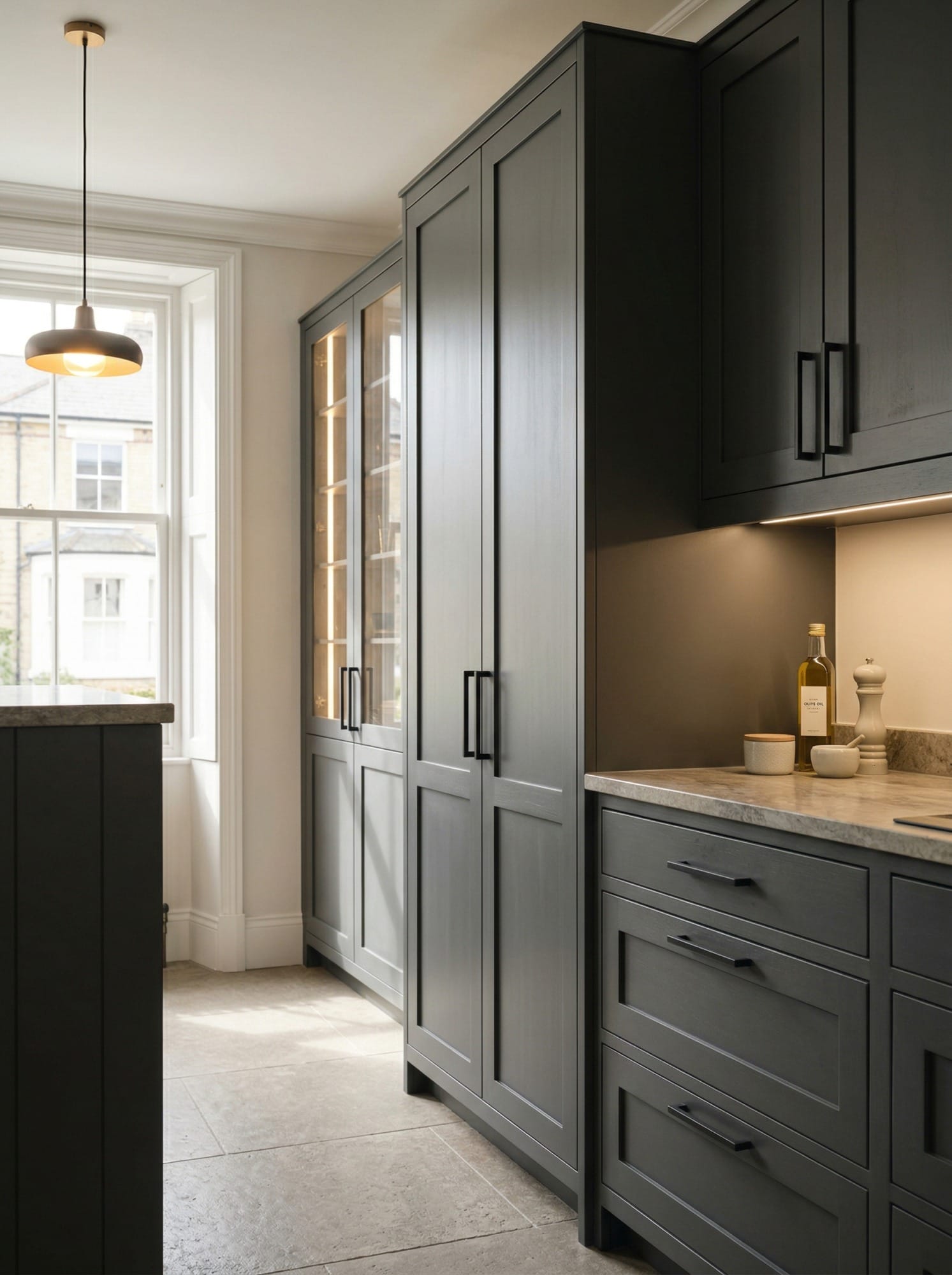 portrait2_600x800-45 Bespoke kitchen installation, full-height cabinetry and considered storage design