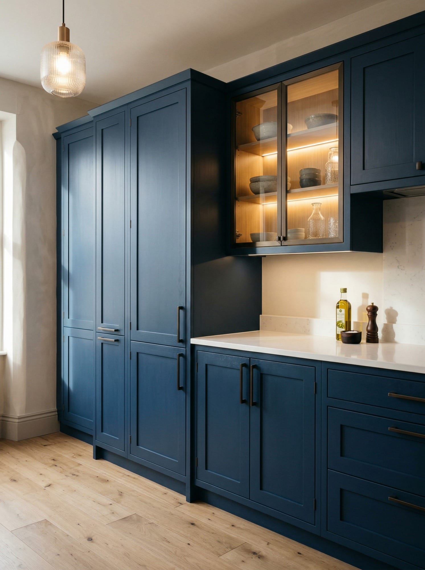 Bespoke kitchen cabinetry and storage design by Mastercraft Kitchens