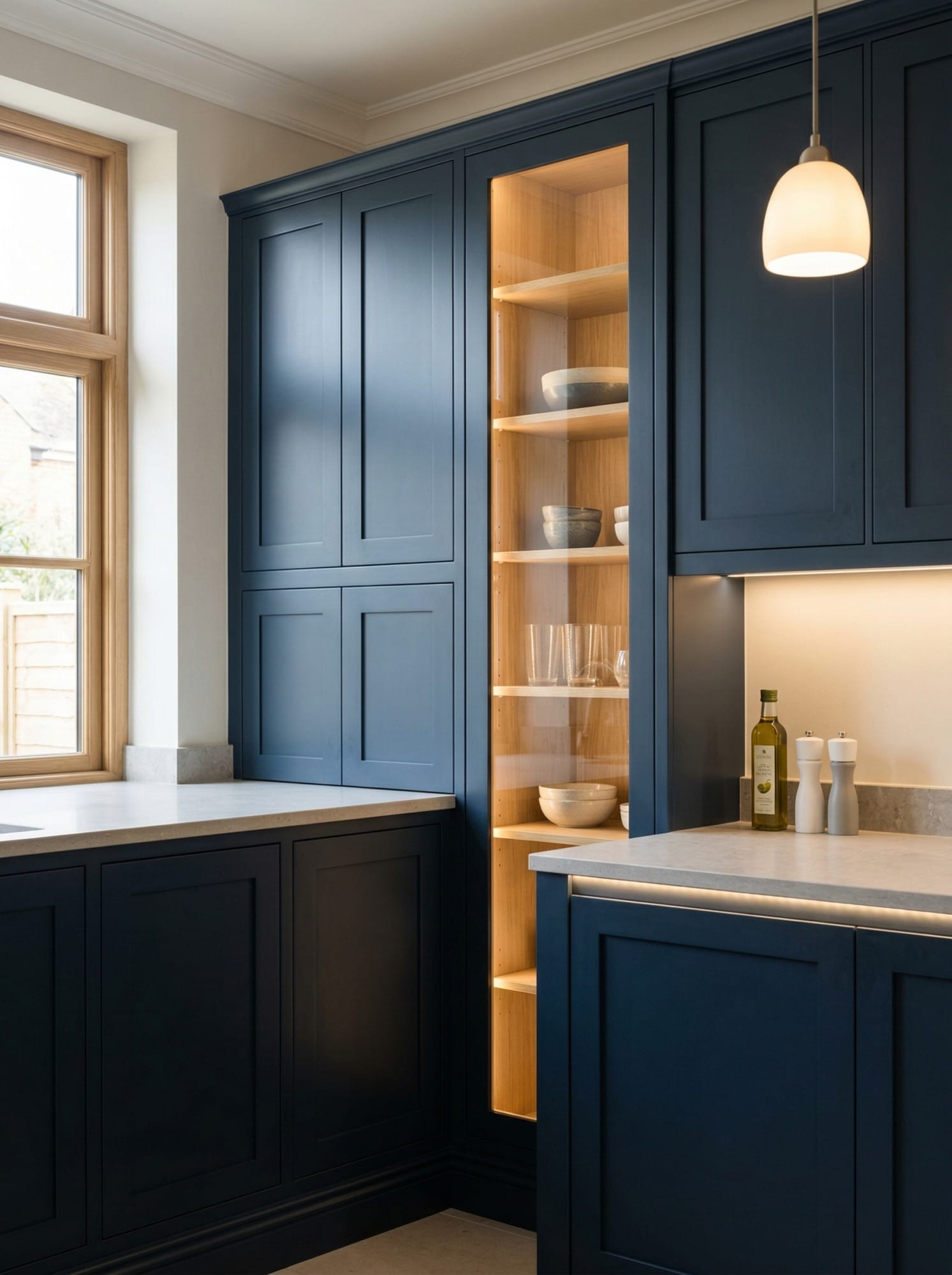 Bespoke kitchen cabinetry and storage design by Mastercraft Kitchens