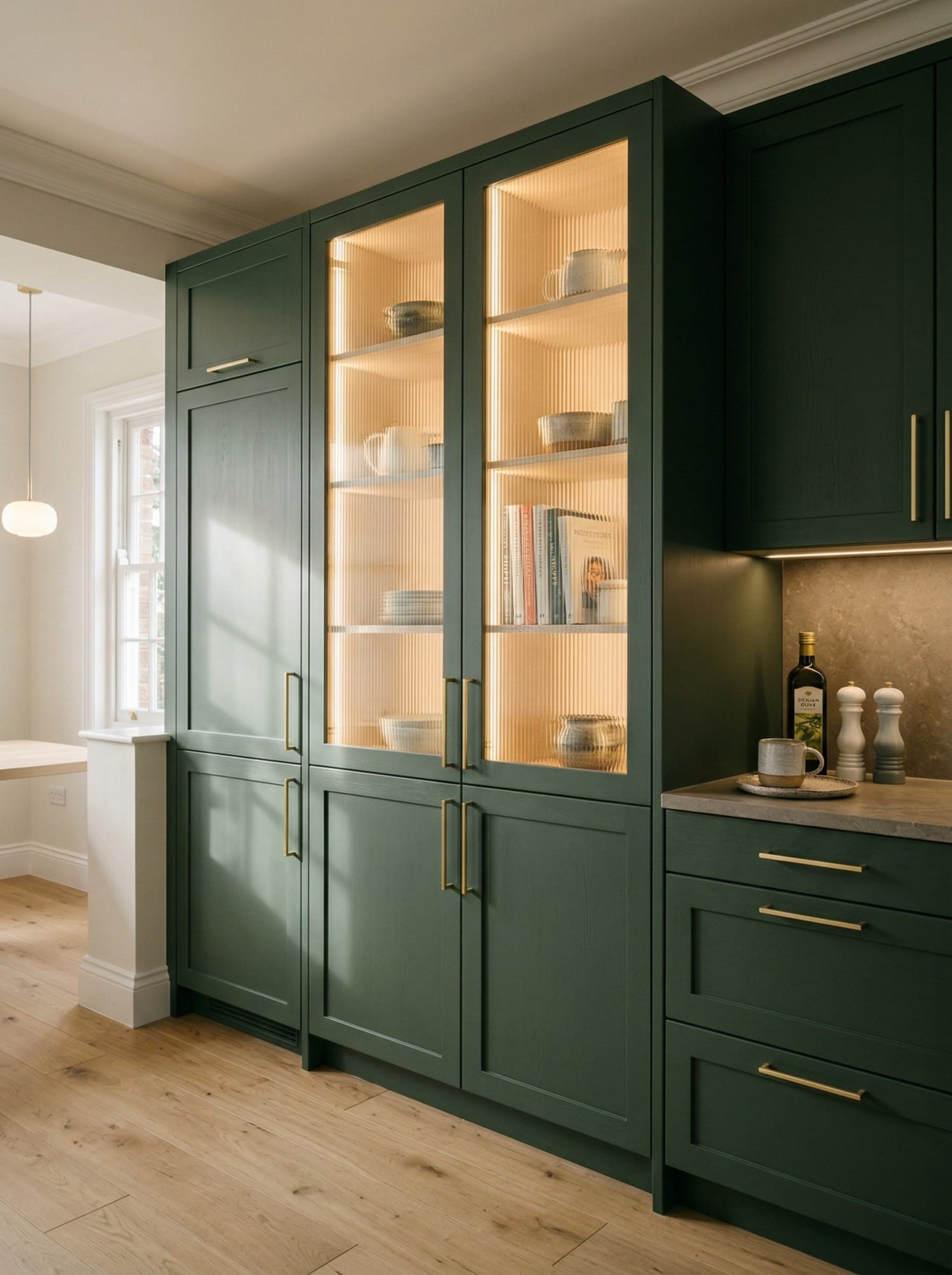 Bespoke kitchen cabinetry and storage design by Mastercraft Kitchens
