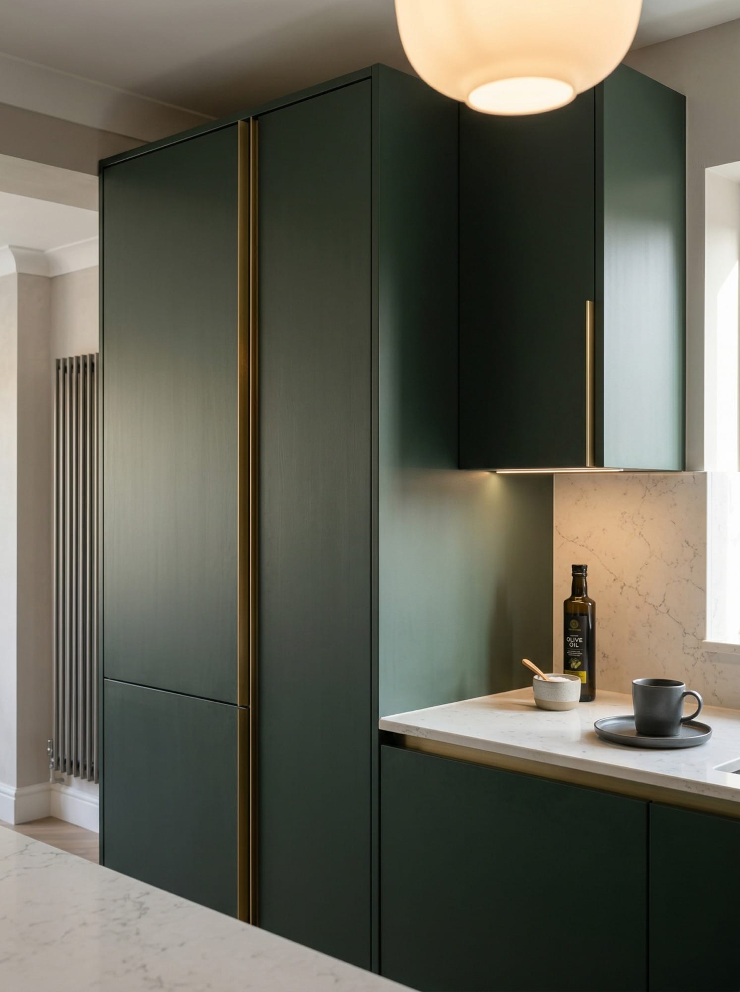 Bespoke kitchen cabinetry and storage design by Mastercraft Kitchens