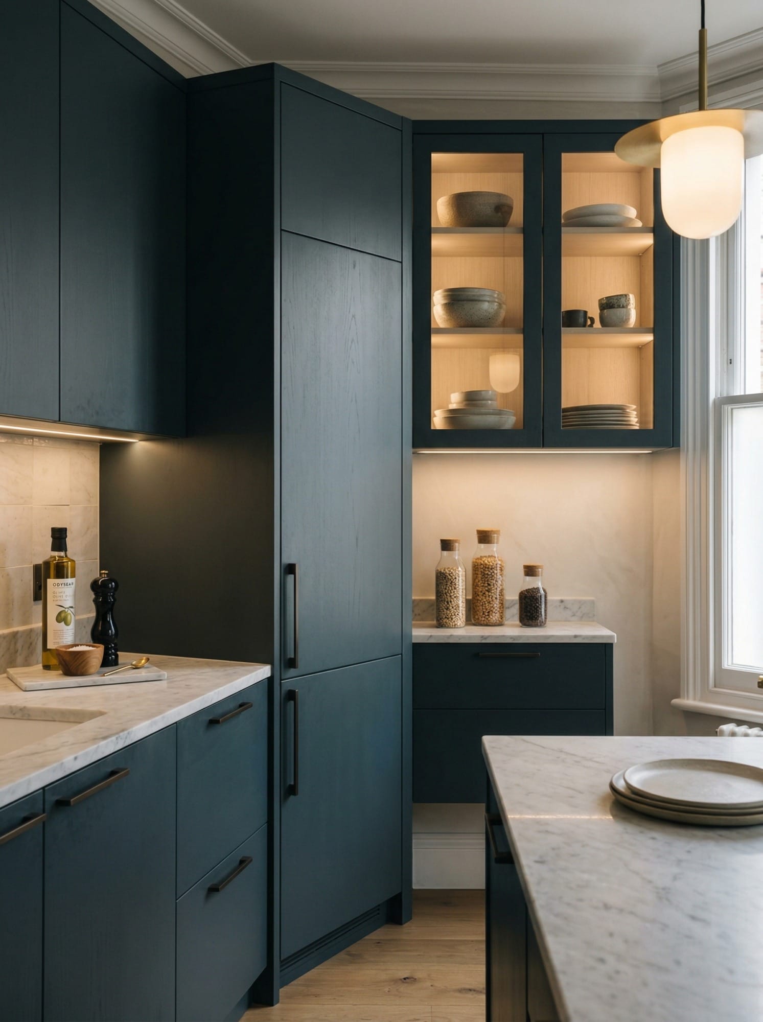 Bespoke kitchen cabinetry and storage design by Mastercraft Kitchens