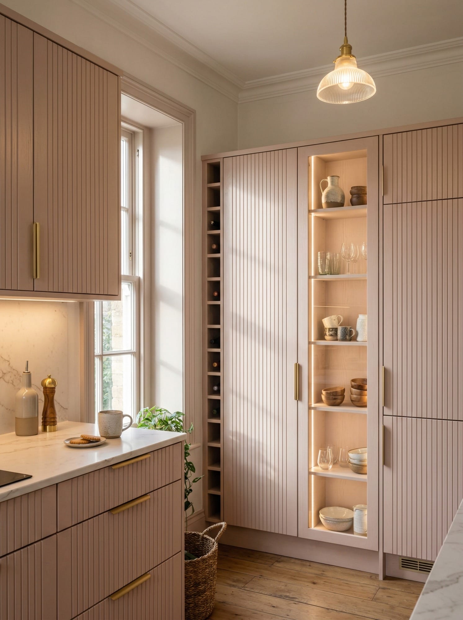 Bespoke kitchen cabinetry and storage design by Mastercraft Kitchens