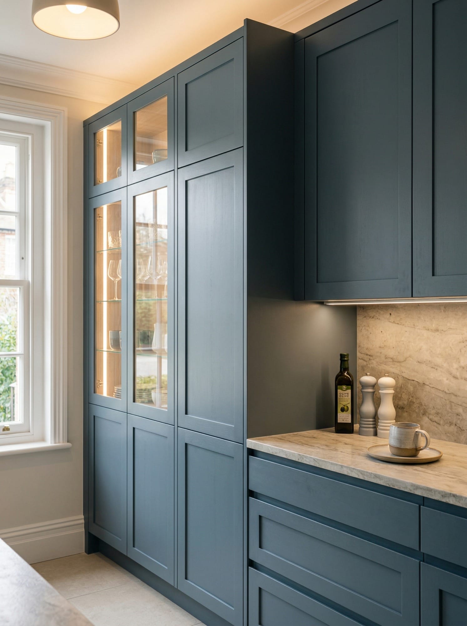 Bespoke kitchen cabinetry and storage design by Mastercraft Kitchens