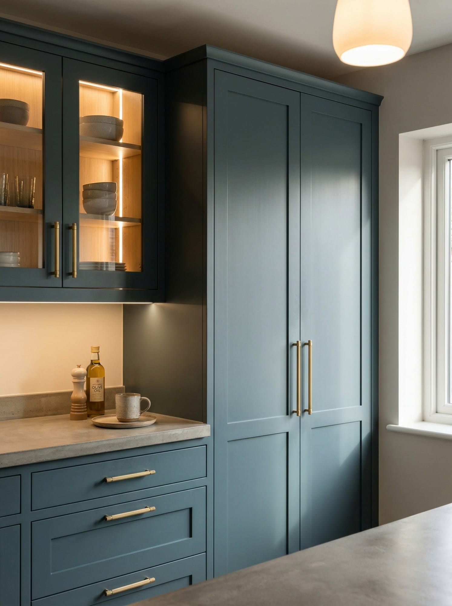 Bespoke kitchen cabinetry and storage design by Mastercraft Kitchens