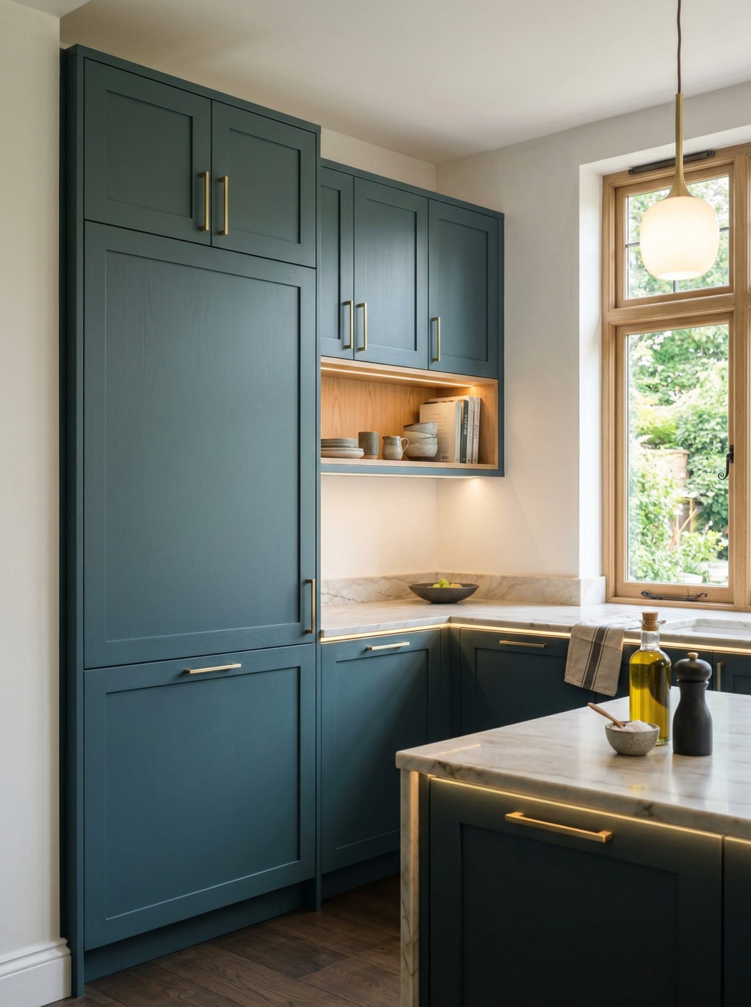 Bespoke kitchen cabinetry and storage design by Mastercraft Kitchens