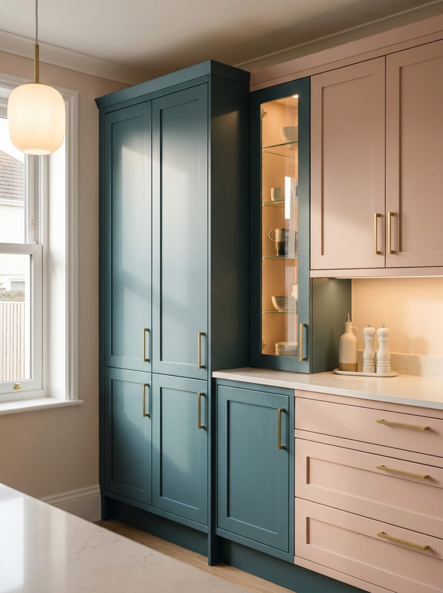 Bespoke kitchen cabinetry and storage design by Mastercraft Kitchens