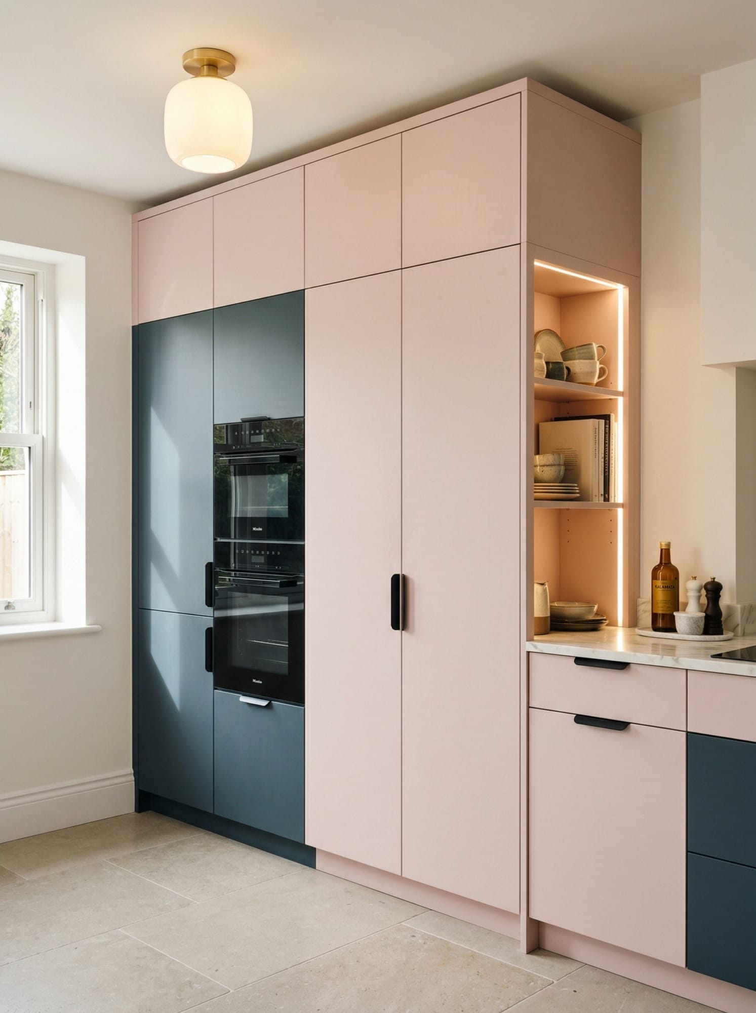 Bespoke kitchen cabinetry and storage design by Mastercraft Kitchens