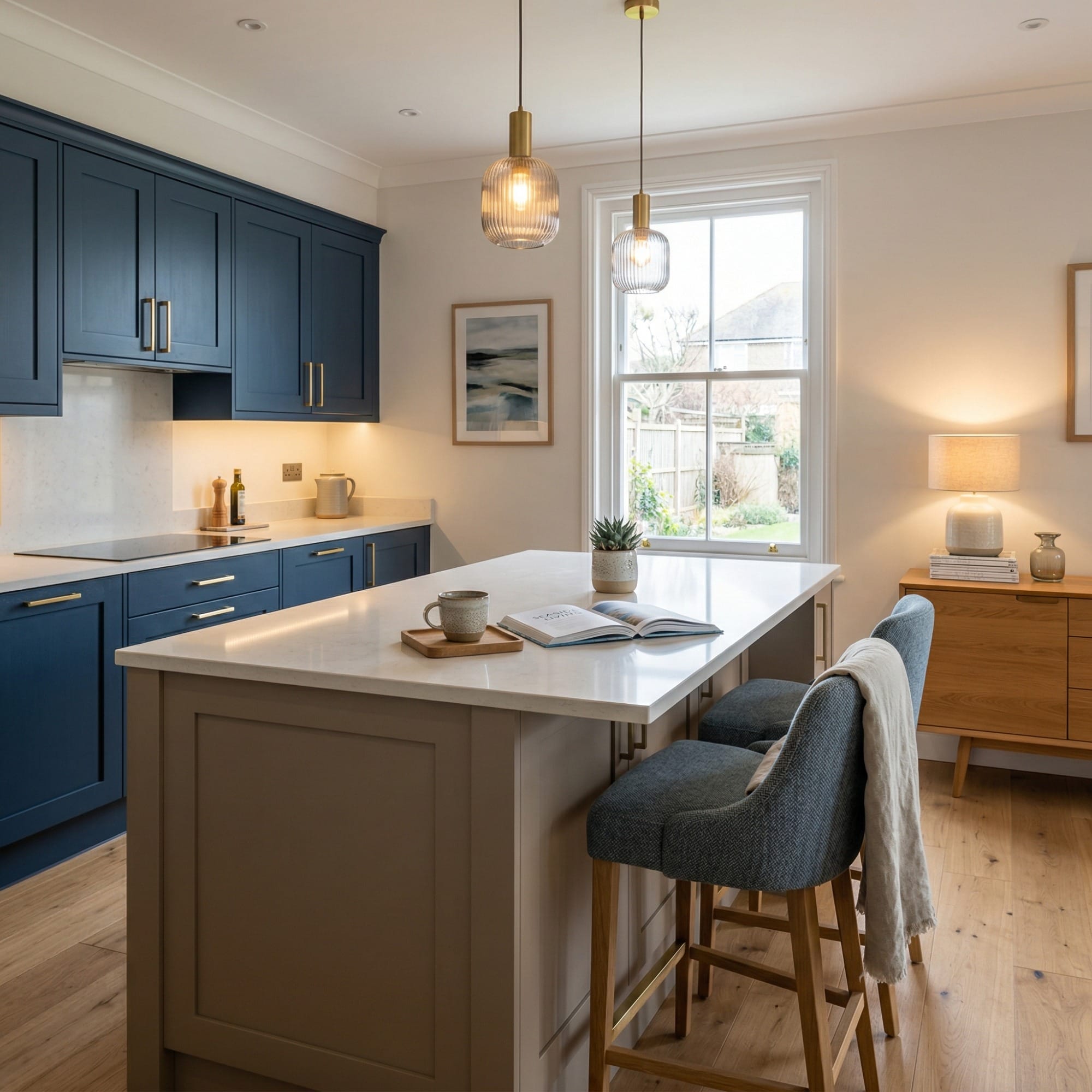 square1_800x800-67 Kitchen island detail, modern shaker cabinetry with quality joinery by Mastercraft