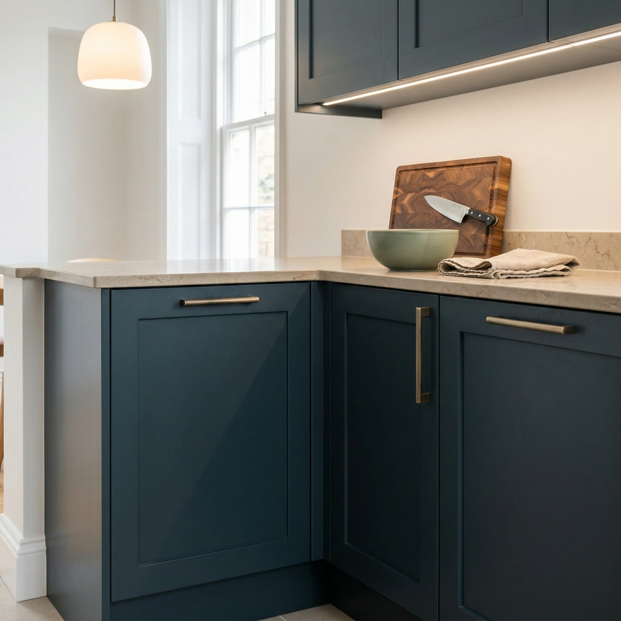 Mastercraft kitchen in Betws-y-coed, bespoke design, quality craftsmanship, installed by our own team