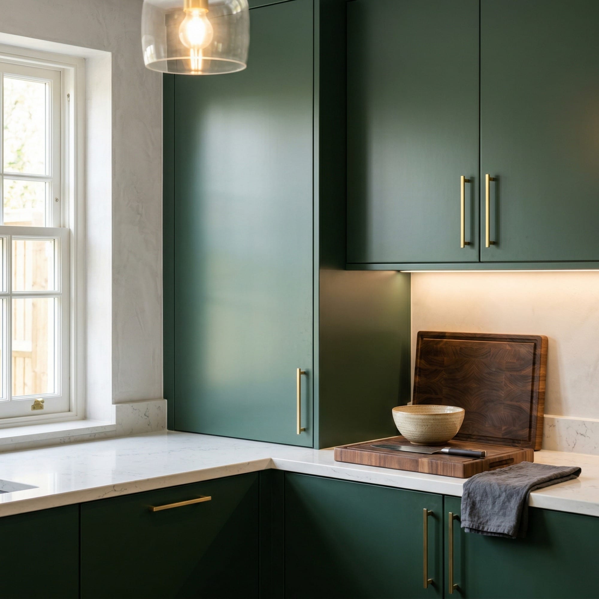 Mastercraft kitchen in Llangerniew, bespoke design, quality craftsmanship, installed by our own team