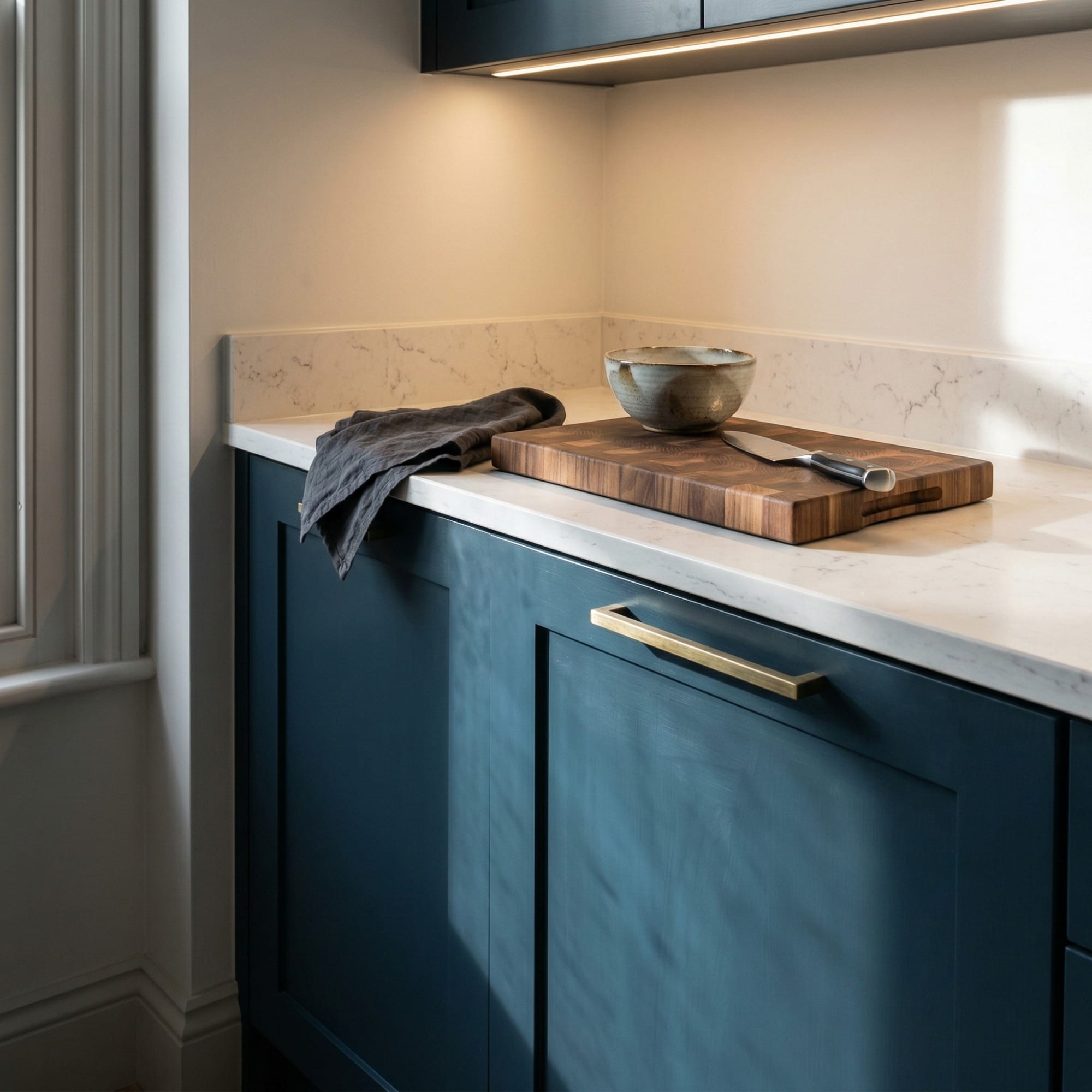 Mastercraft kitchen in Berwyn, bespoke design, quality craftsmanship, installed by our own team