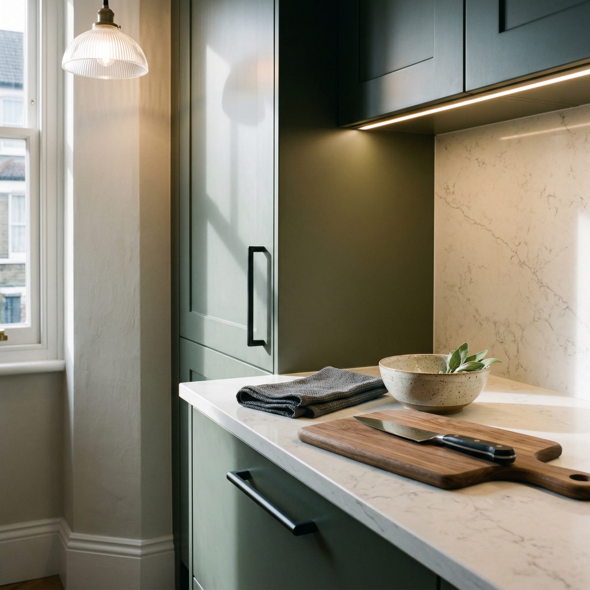 Mastercraft kitchen in Cefn, bespoke design, quality craftsmanship, installed by our own team