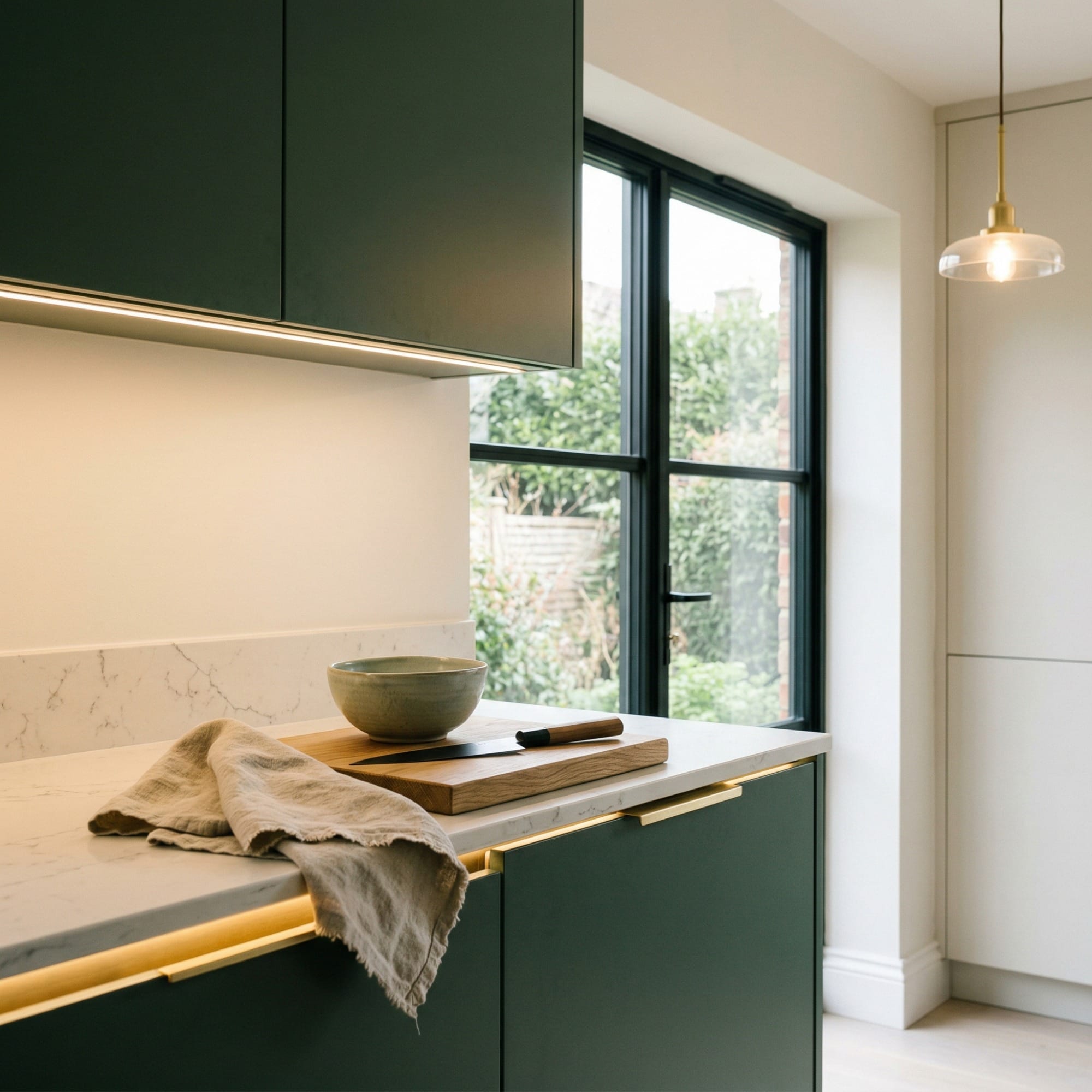 Mastercraft kitchen in Ruthin, bespoke design, quality craftsmanship, installed by our own team