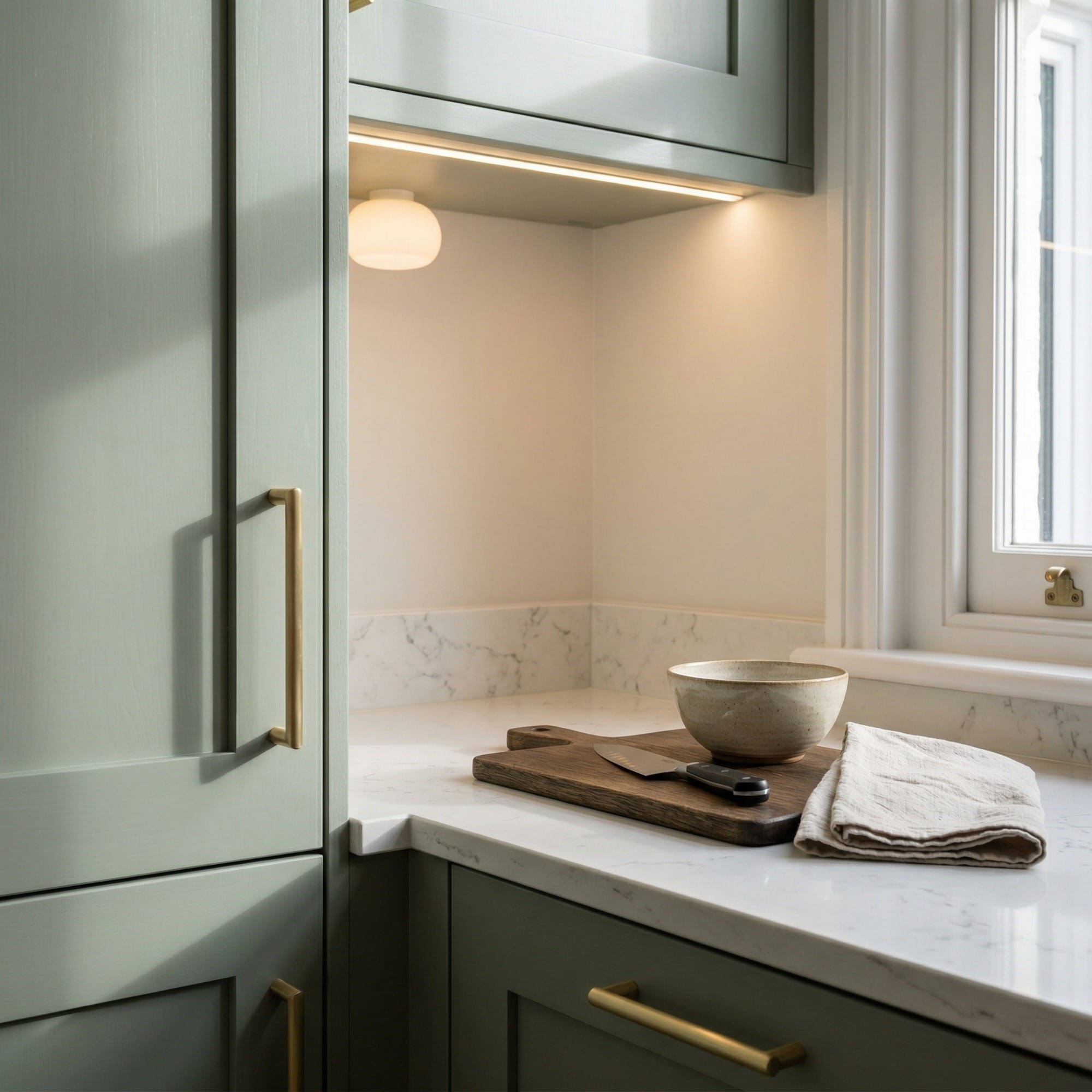 Mastercraft kitchen in Brynford, bespoke design, quality craftsmanship, installed by our own team