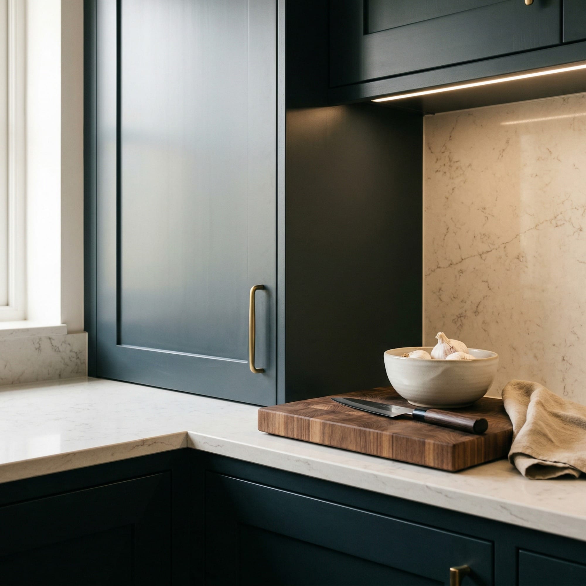 Mastercraft kitchen in Flint, bespoke design, quality craftsmanship, installed by our own team