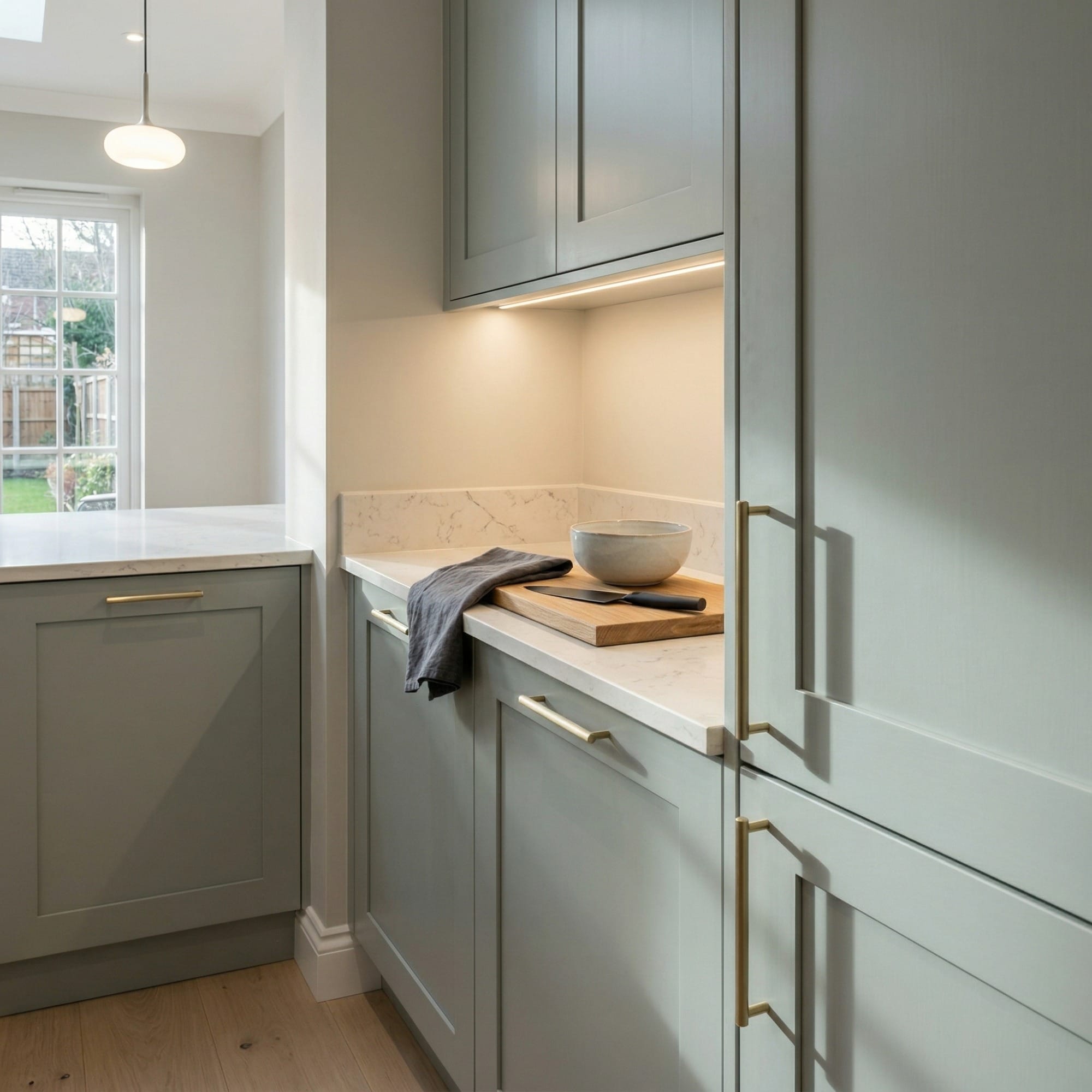 Mastercraft kitchen in Bradley, bespoke design, quality craftsmanship, installed by our own team